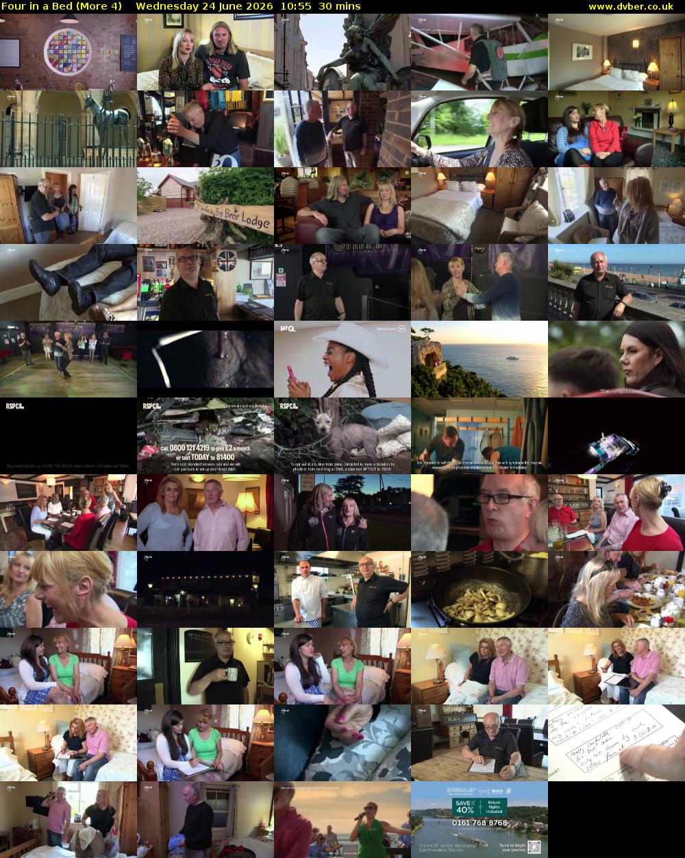 Four in a Bed (More 4) Wednesday 24 June 2026 10:55 - 11:25