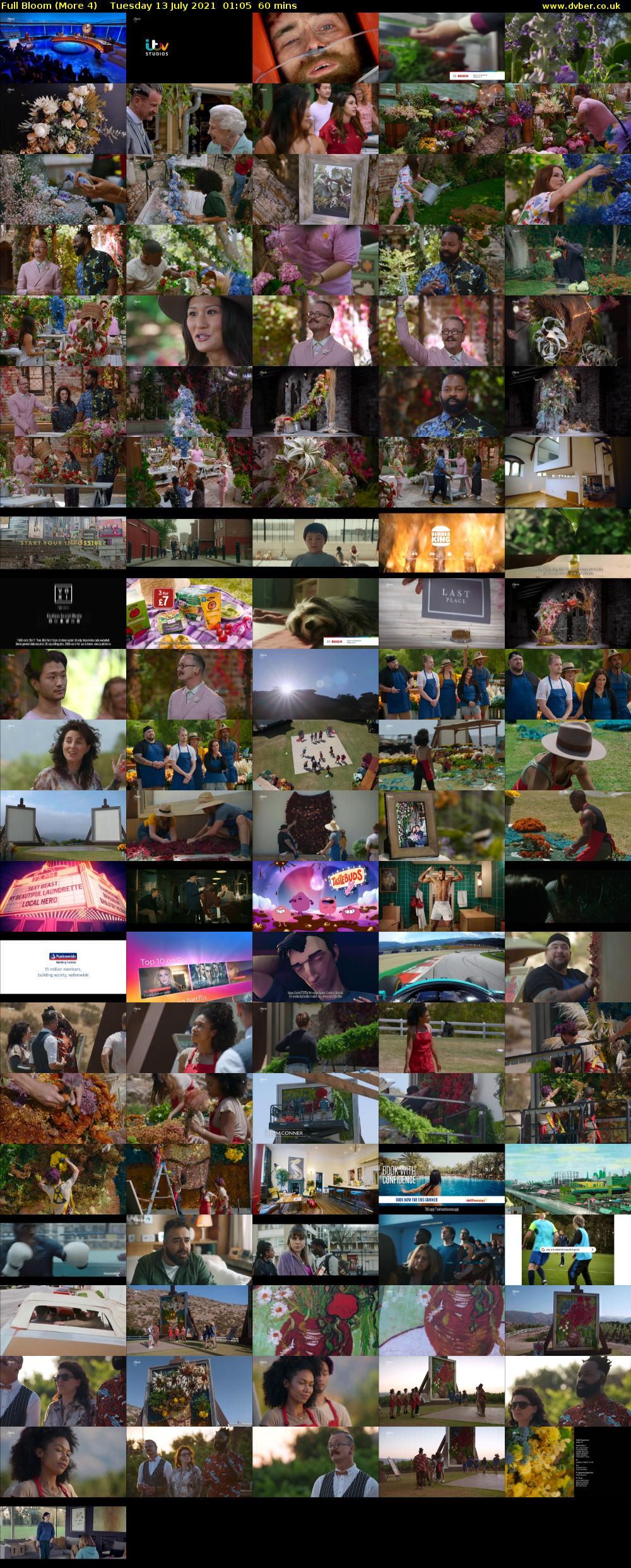 Full Bloom (More 4) Tuesday 13 July 2021 01:05 - 02:05