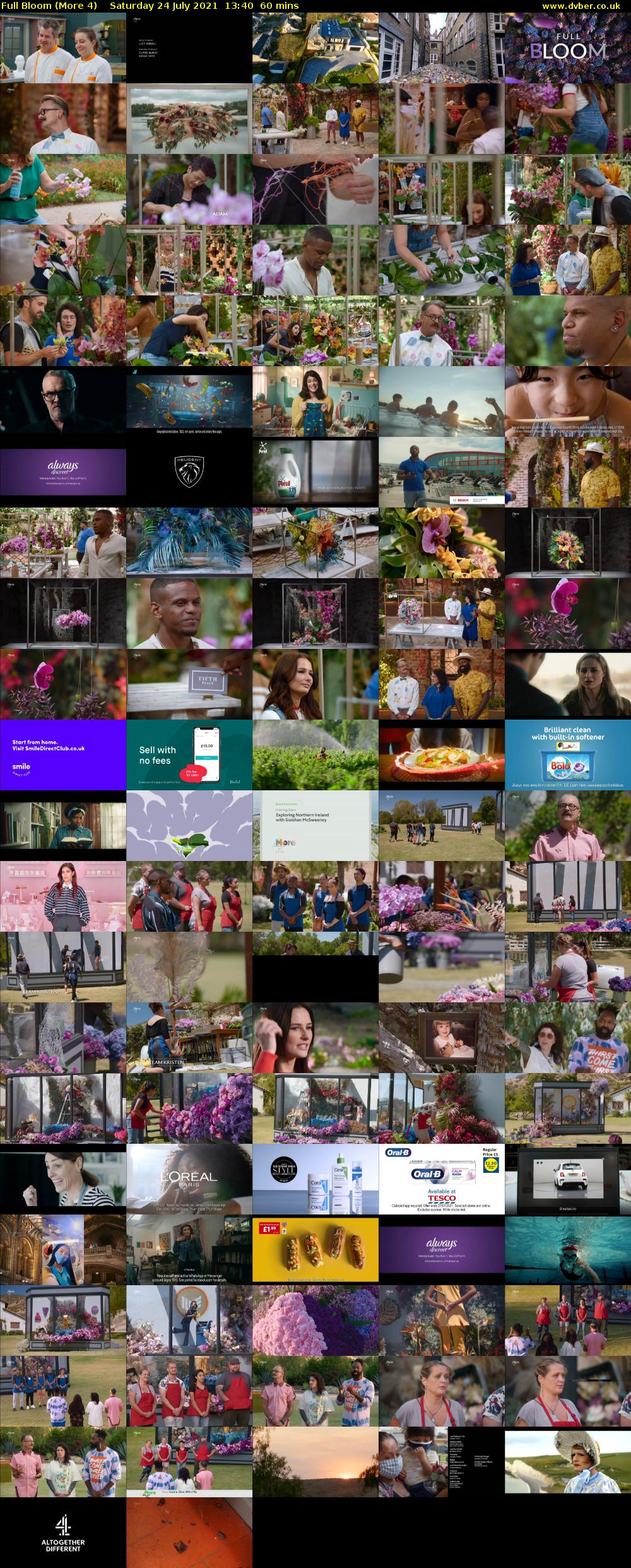 Full Bloom (More 4) Saturday 24 July 2021 13:40 - 14:40