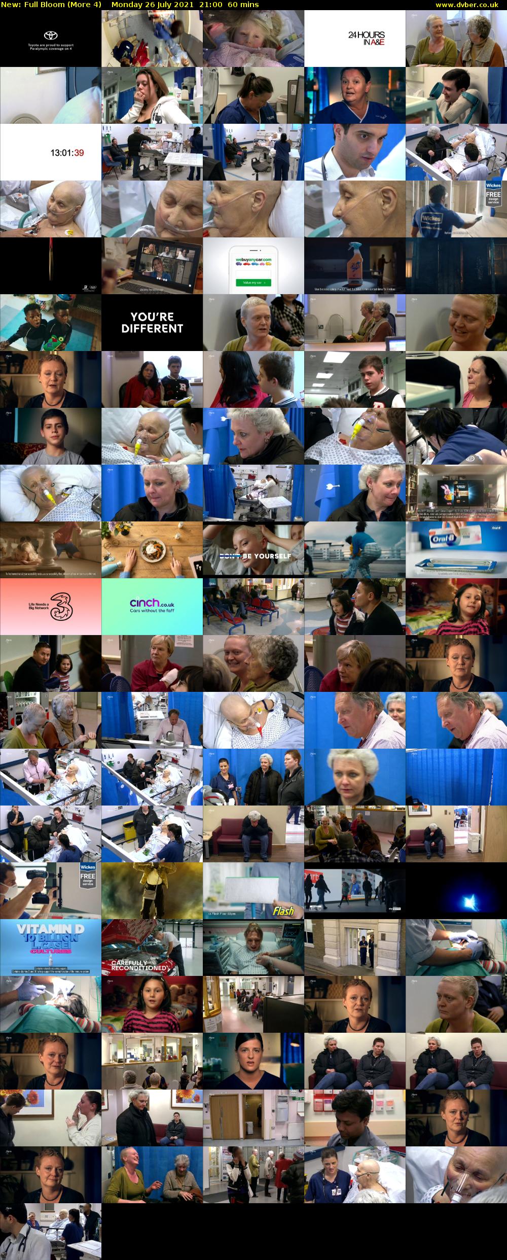 Full Bloom (More 4) Monday 26 July 2021 21:00 - 22:00
