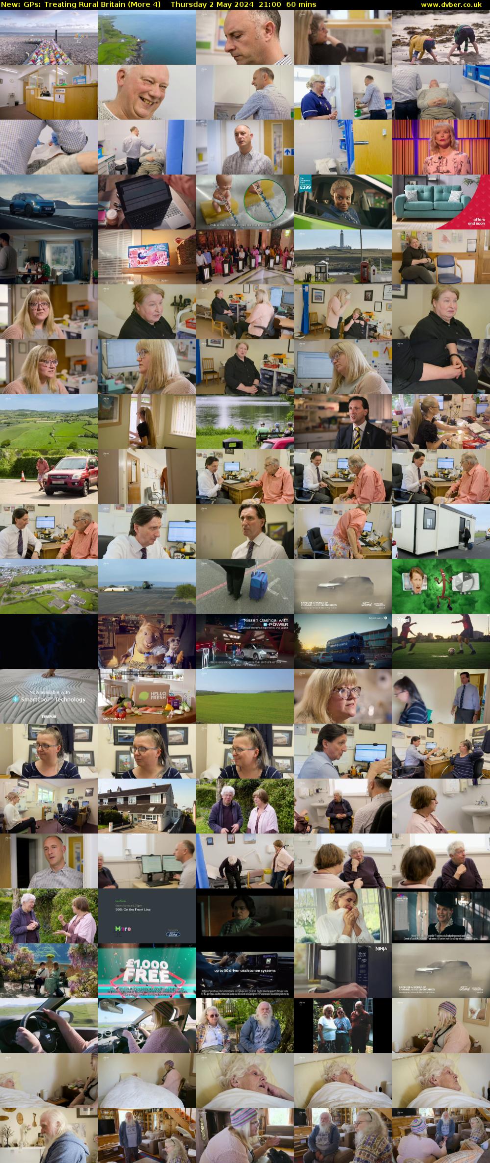 GPs: Treating Rural Britain (More 4) Thursday 2 May 2024 21:00 - 22:00