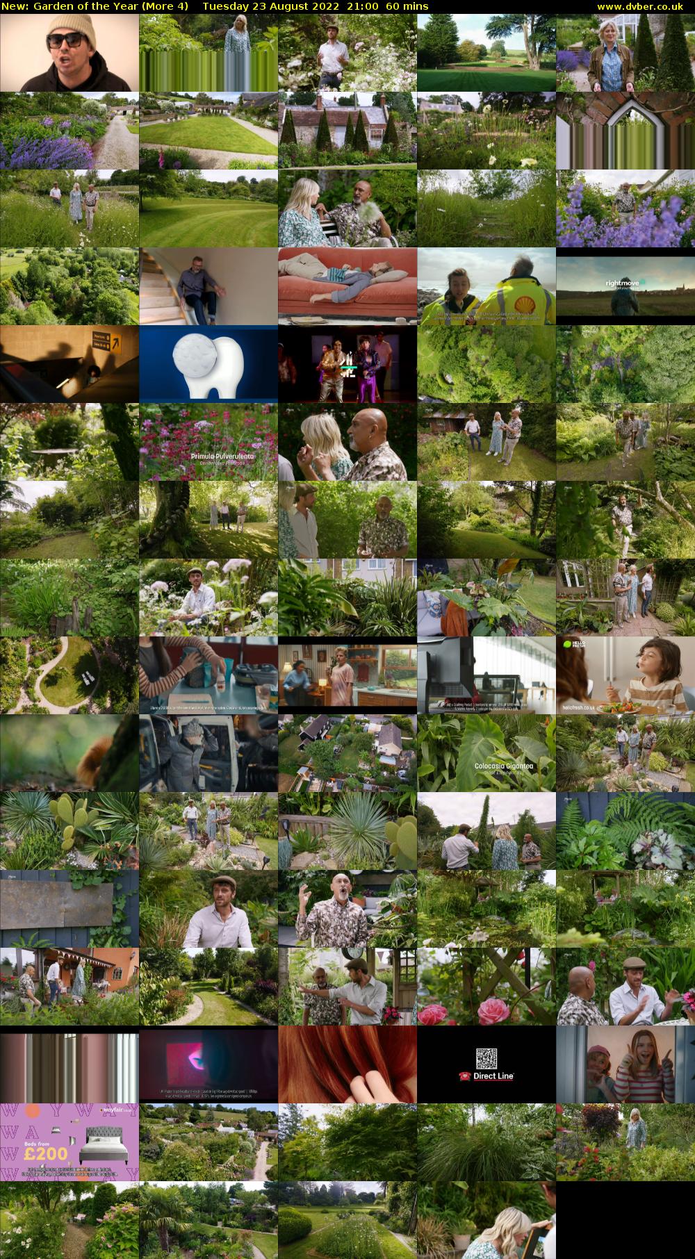 Garden of the Year (More 4) Tuesday 23 August 2022 21:00 - 22:00