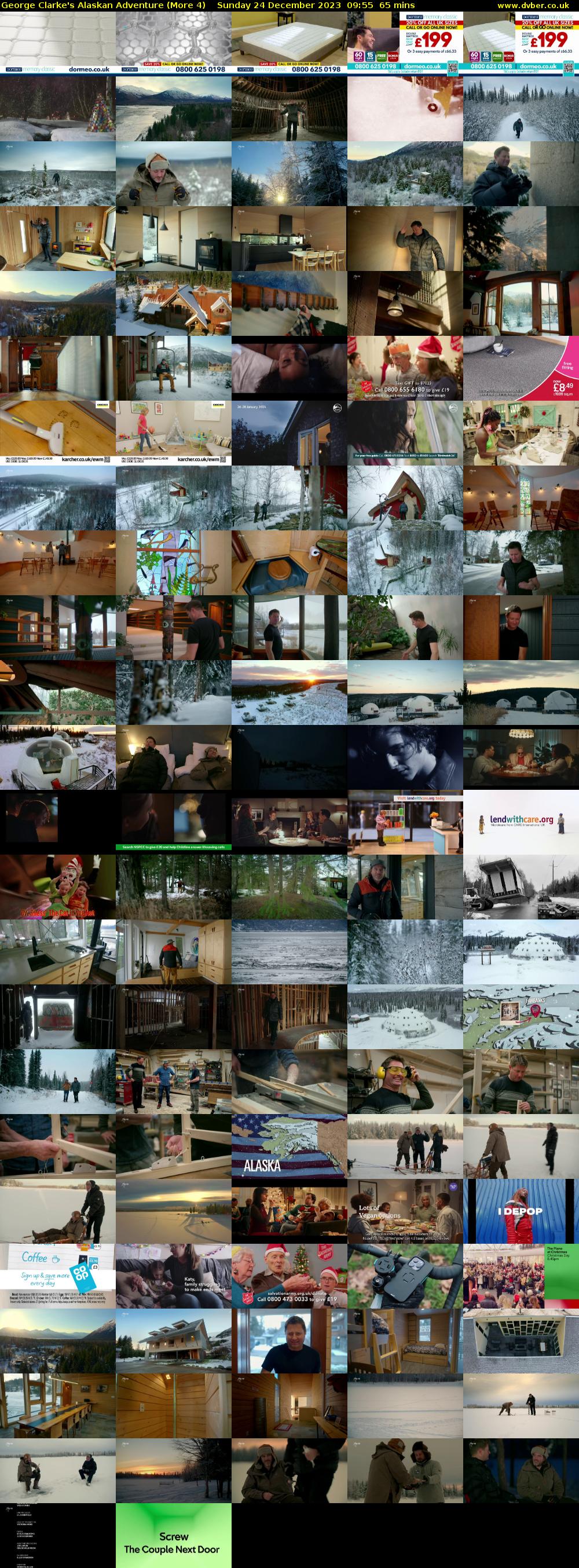 George Clarke's Alaskan Adventure (More 4) Sunday 24 December 2023 09:55 - 11:00