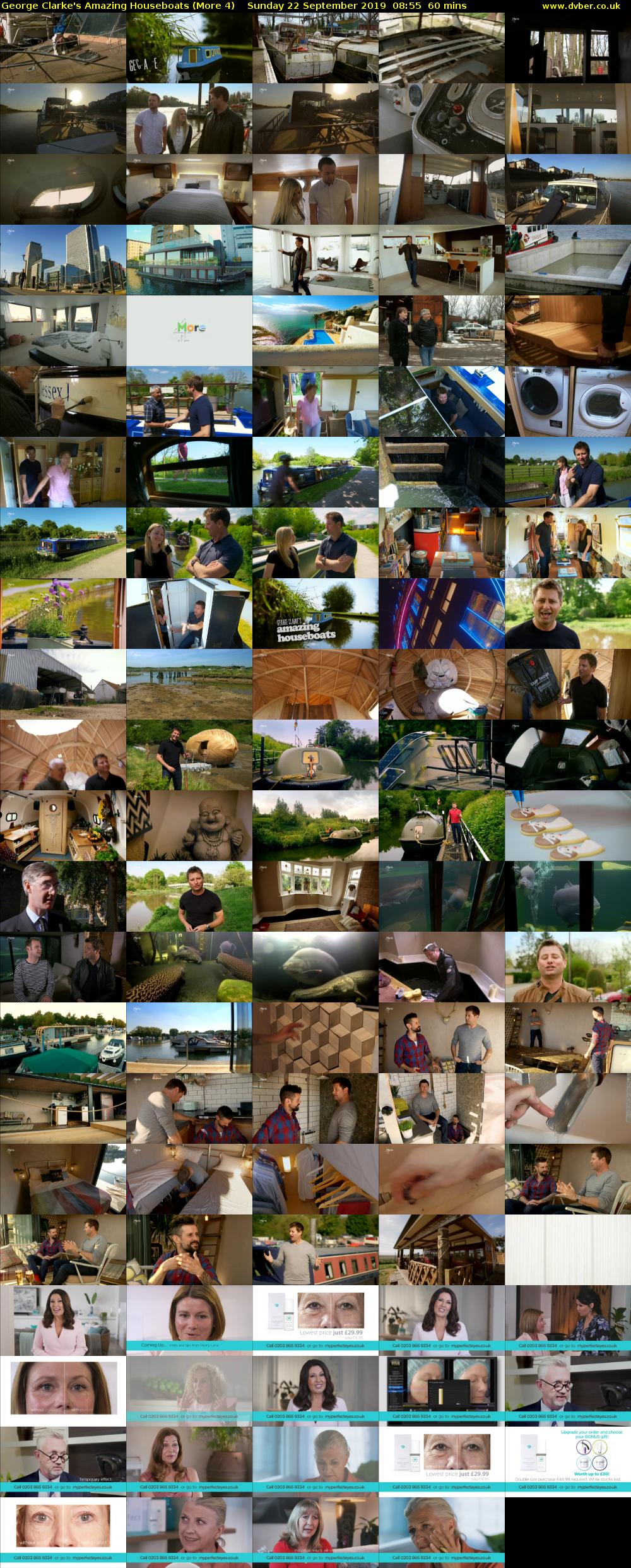 George Clarke's Amazing Houseboats (More 4) Sunday 22 September 2019 08:55 - 09:55