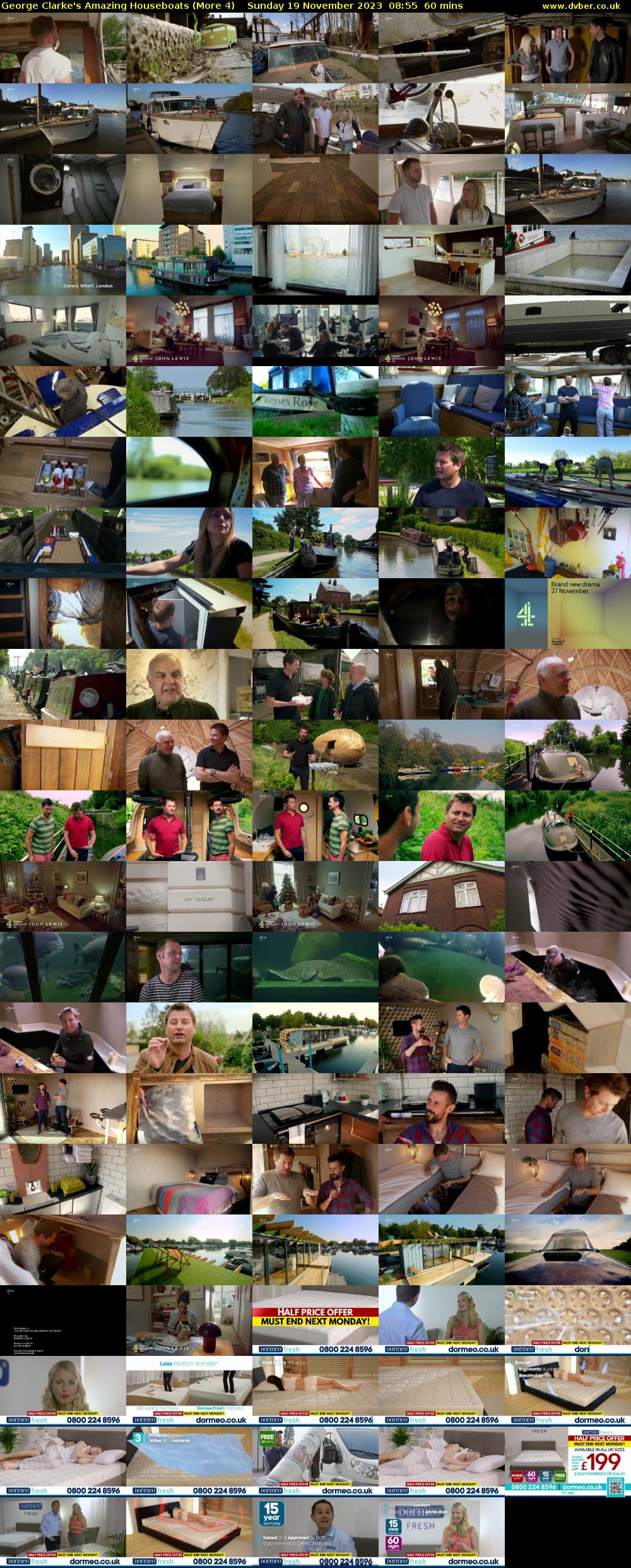 George Clarke's Amazing Houseboats (More 4) Sunday 19 November 2023 08:55 - 09:55