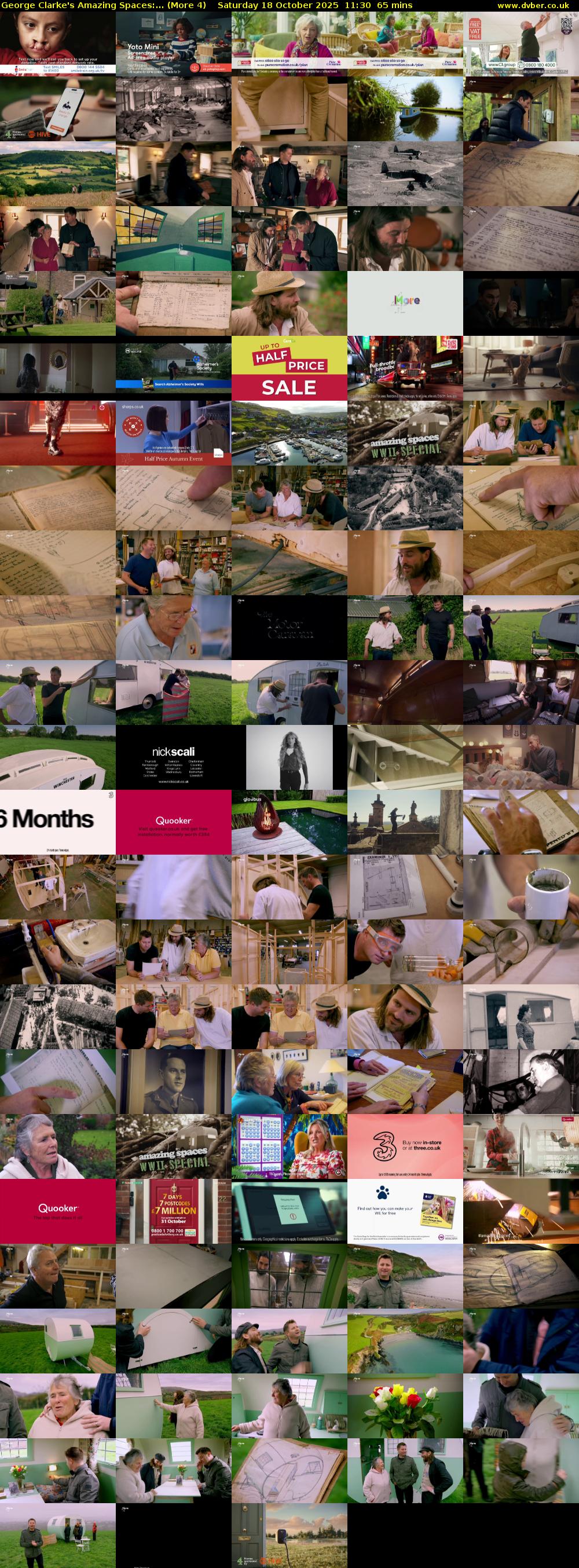 George Clarke's Amazing Spaces:... (More 4) Saturday 18 October 2025 11:30 - 12:35