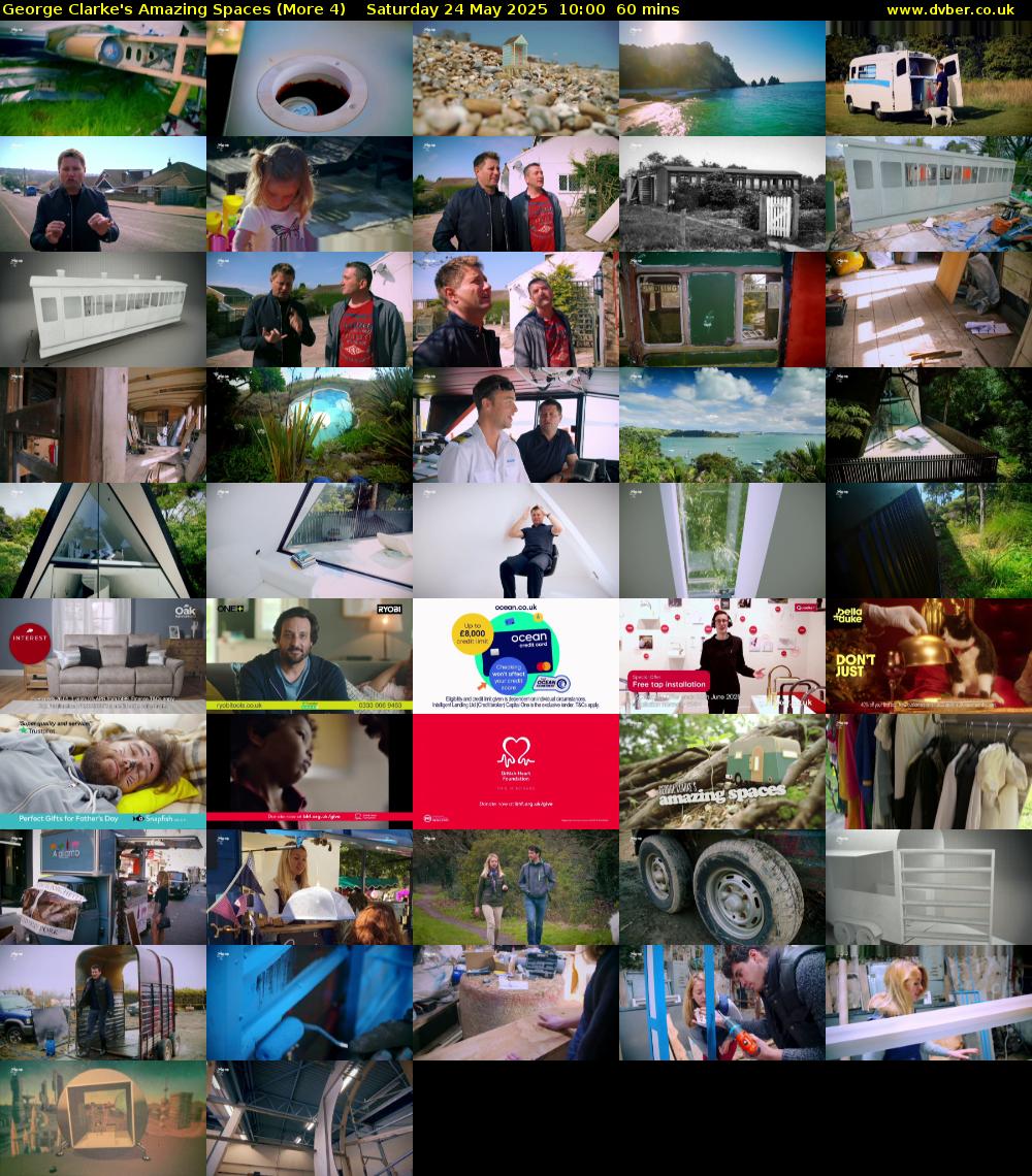 George Clarke's Amazing Spaces (More 4) Saturday 24 May 2025 10:00 - 11:00