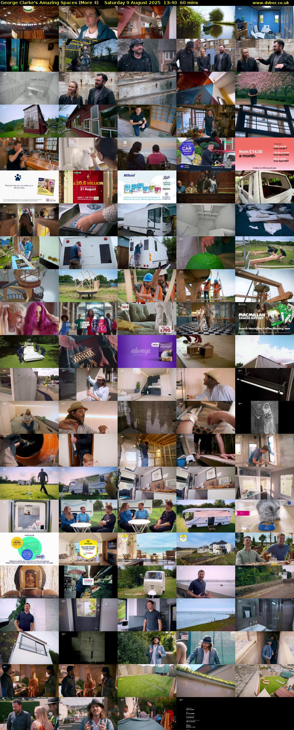 George Clarke's Amazing Spaces (More 4) Saturday 9 August 2025 13:40 - 14:40