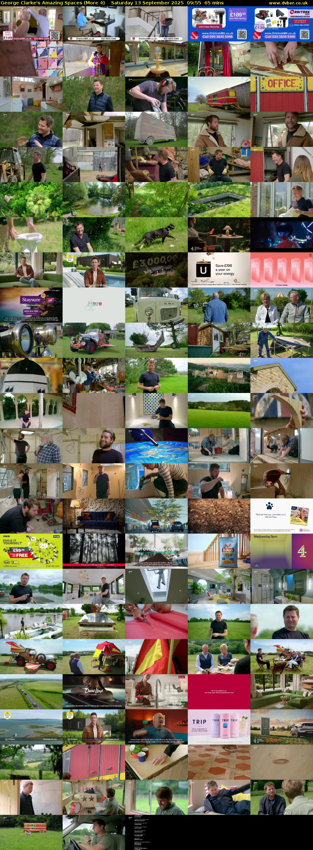 George Clarke's Amazing Spaces (More 4) Saturday 13 September 2025 09:55 - 11:00