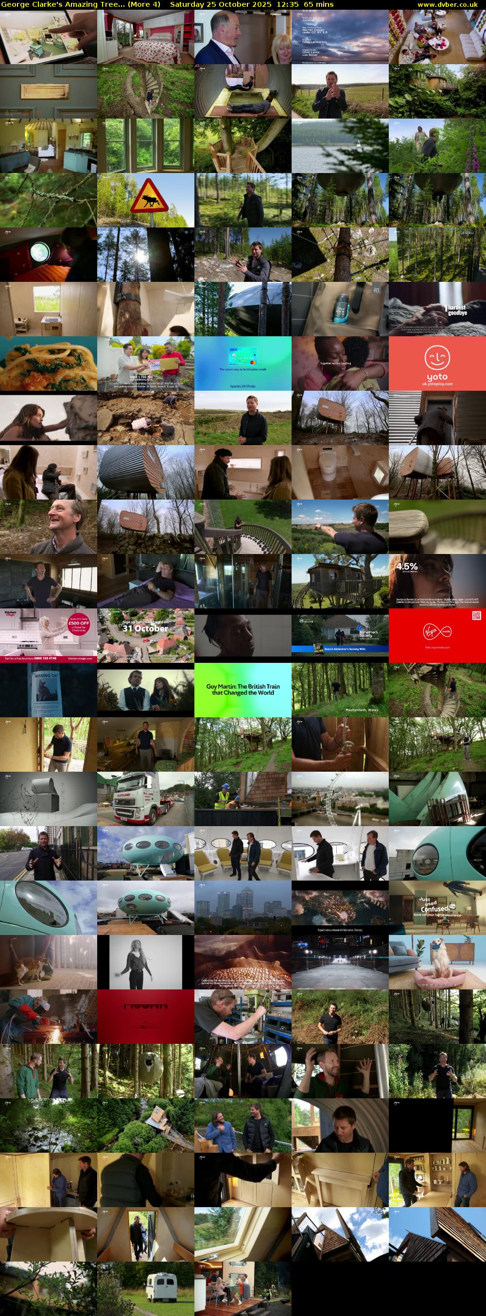 George Clarke's Amazing Tree... (More 4) Saturday 25 October 2025 12:35 - 13:40