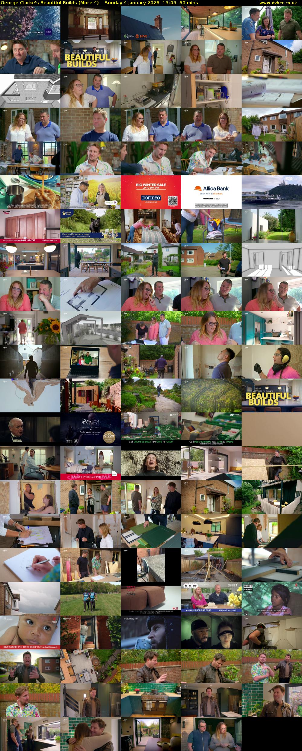 George Clarke's Beautiful Builds (More 4) Sunday 4 January 2026 15:05 - 16:05