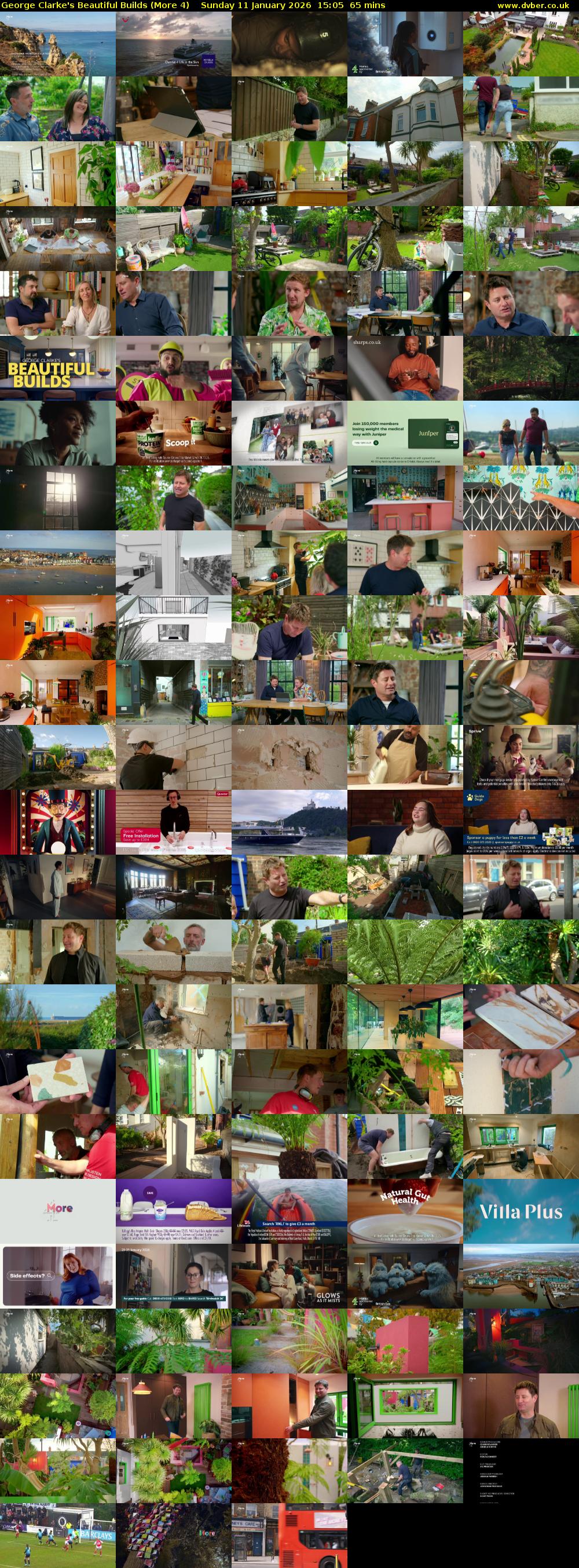 George Clarke's Beautiful Builds (More 4) Sunday 11 January 2026 15:05 - 16:10