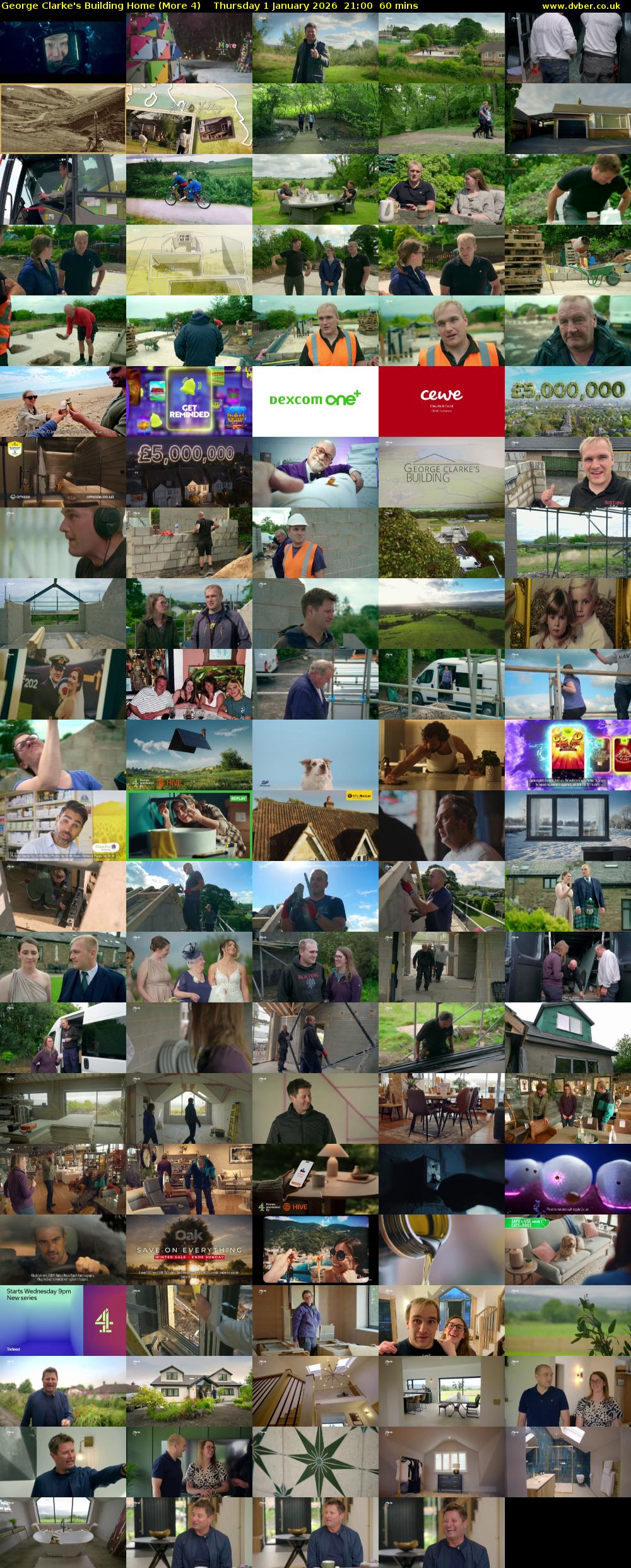 George Clarke's Building Home (More 4) Thursday 1 January 2026 21:00 - 22:00