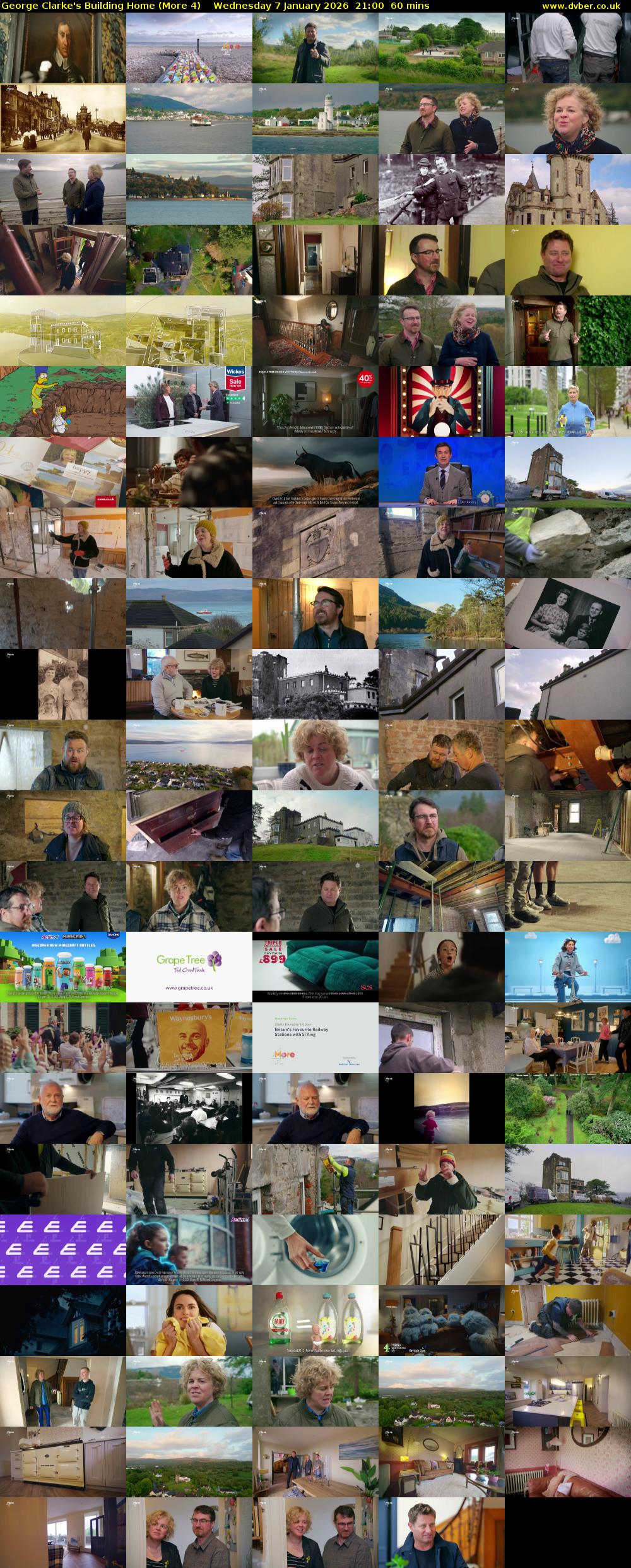 George Clarke's Building Home (More 4) Wednesday 7 January 2026 21:00 - 22:00