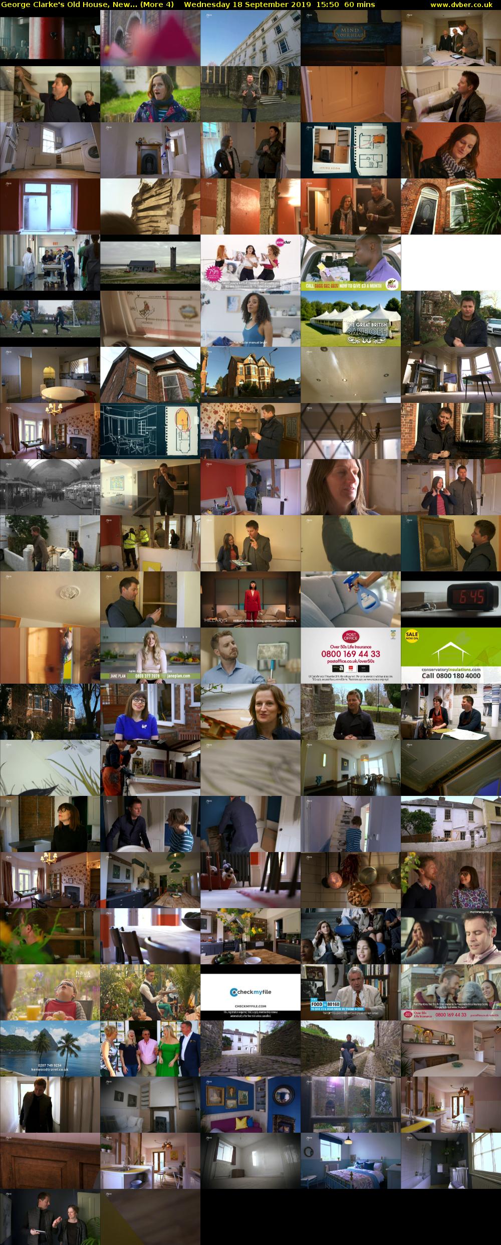 George Clarke's Old House, New... (More 4) Wednesday 18 September 2019 15:50 - 16:50