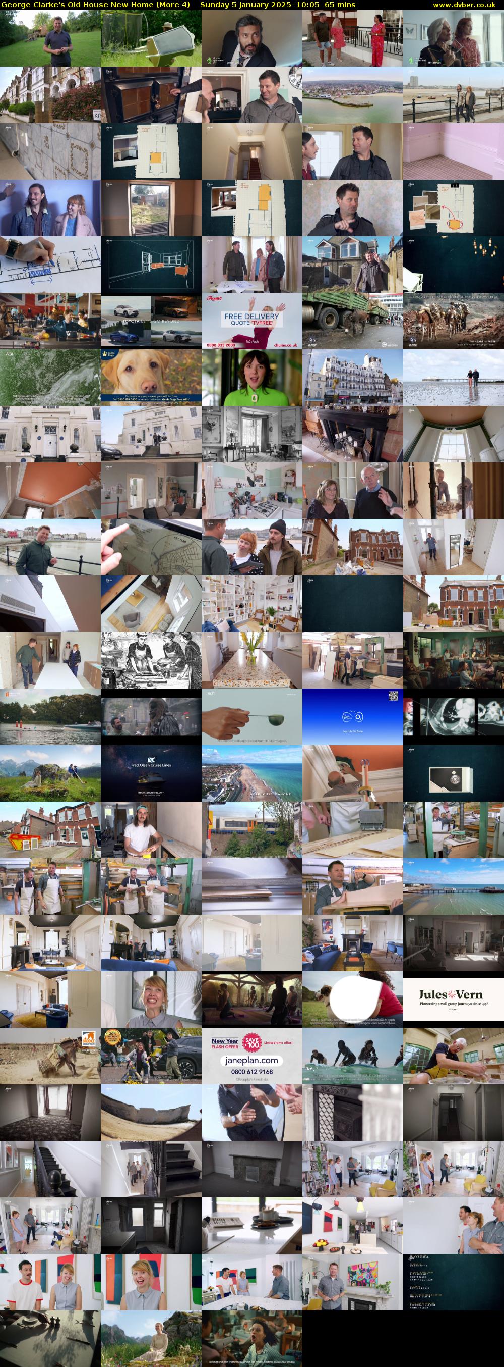George Clarke's Old House New Home (More 4) Sunday 5 January 2025 10:05 - 11:10