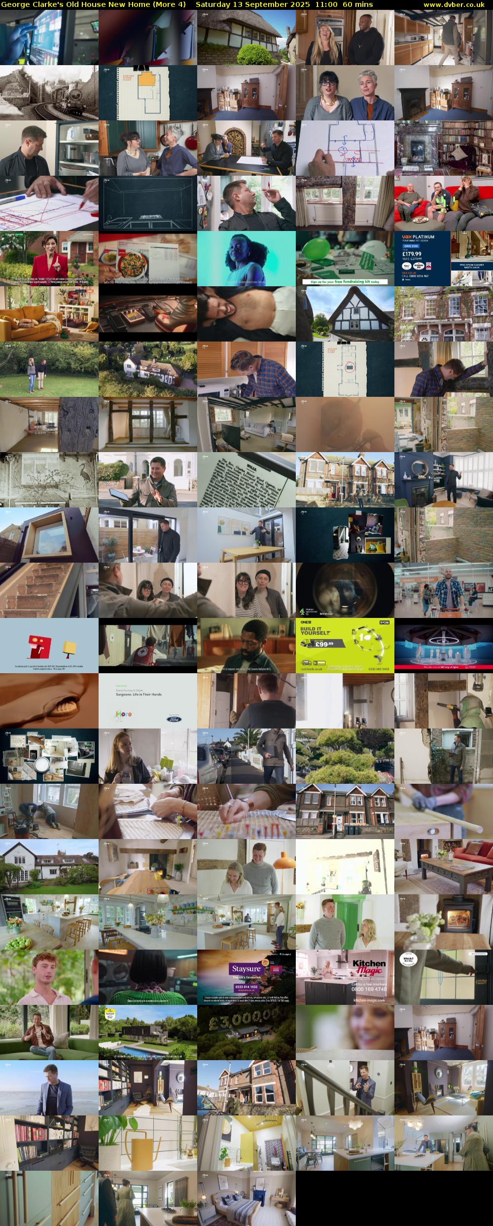 George Clarke's Old House New Home (More 4) Saturday 13 September 2025 11:00 - 12:00