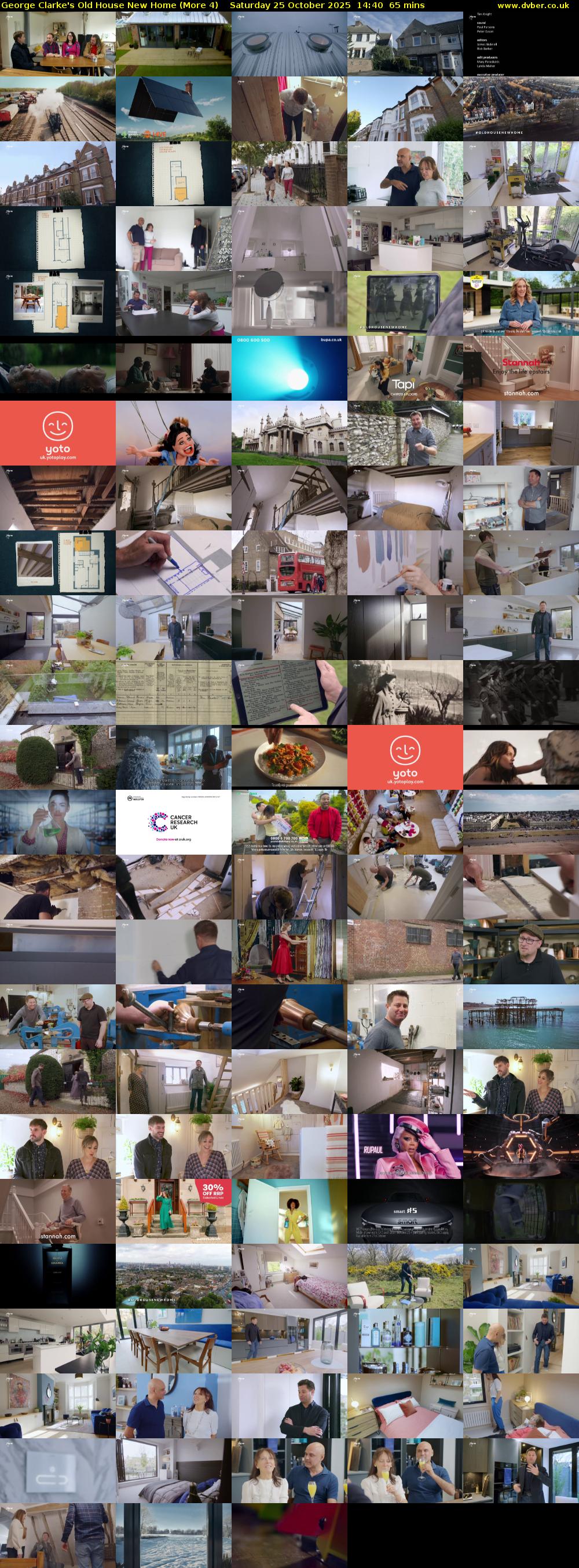 George Clarke's Old House New Home (More 4) Saturday 25 October 2025 14:40 - 15:45