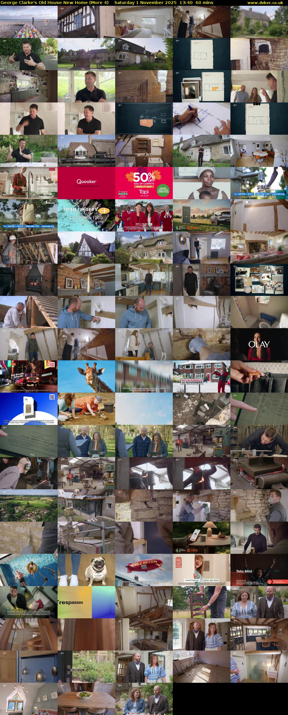 George Clarke's Old House New Home (More 4) Saturday 1 November 2025 13:40 - 14:40