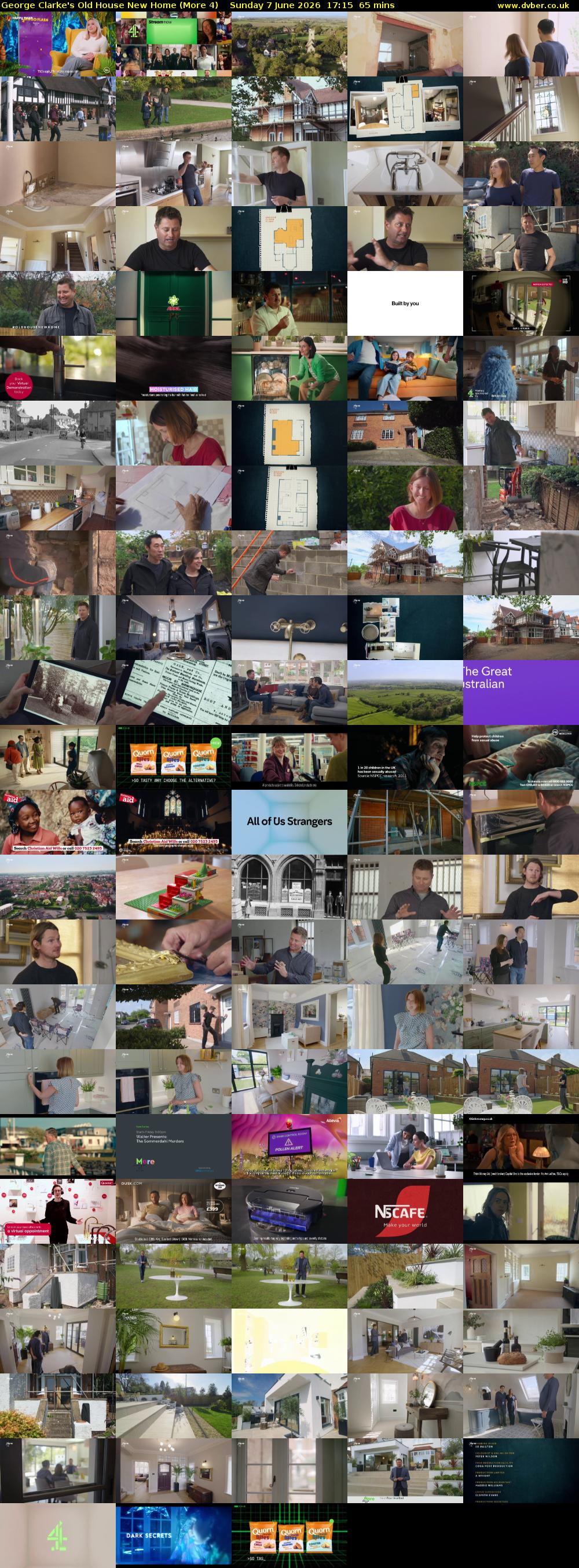George Clarke's Old House New Home (More 4) Sunday 7 June 2026 17:15 - 18:20