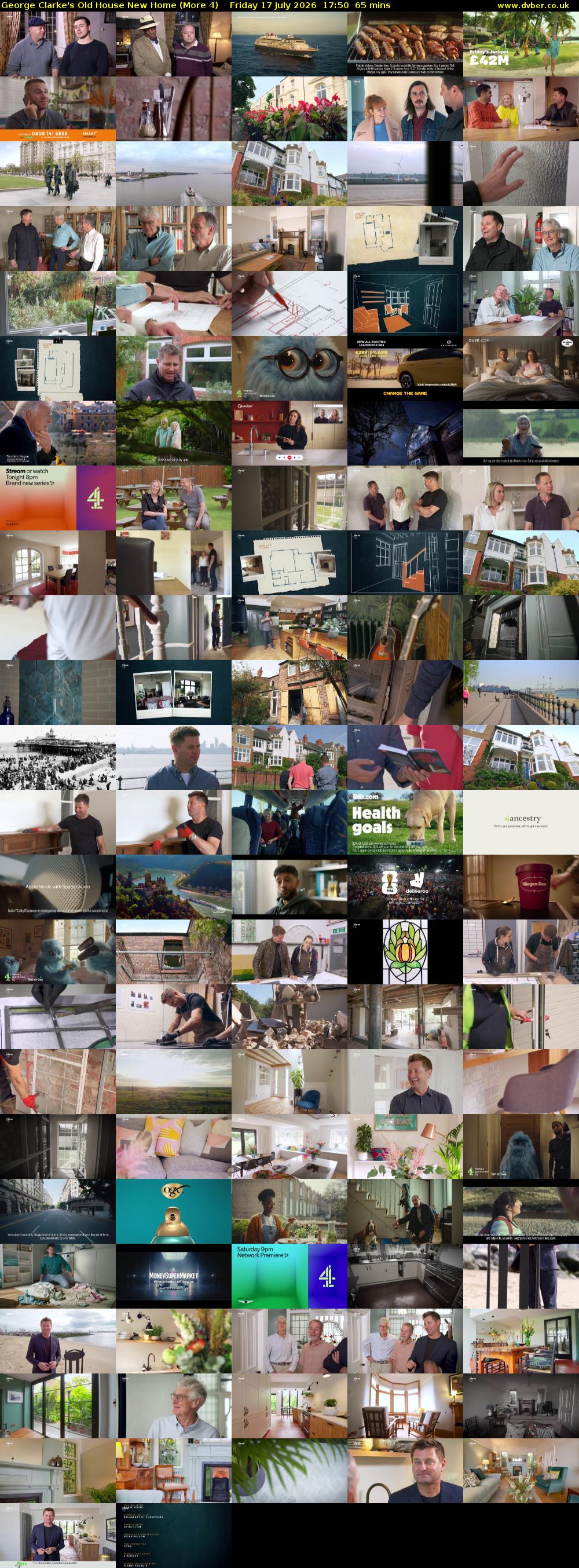 George Clarke's Old House New Home (More 4) Friday 17 July 2026 17:50 - 18:55