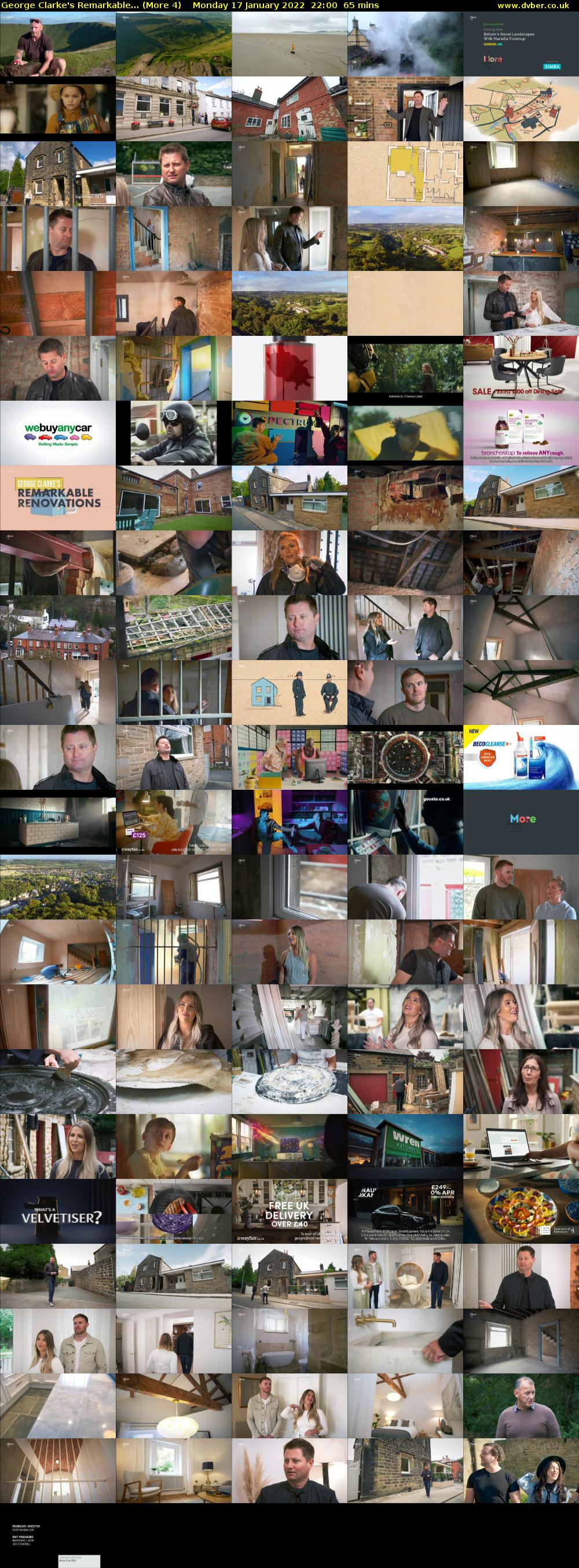 George Clarke's Remarkable... (More 4) Monday 17 January 2022 22:00 - 23:05