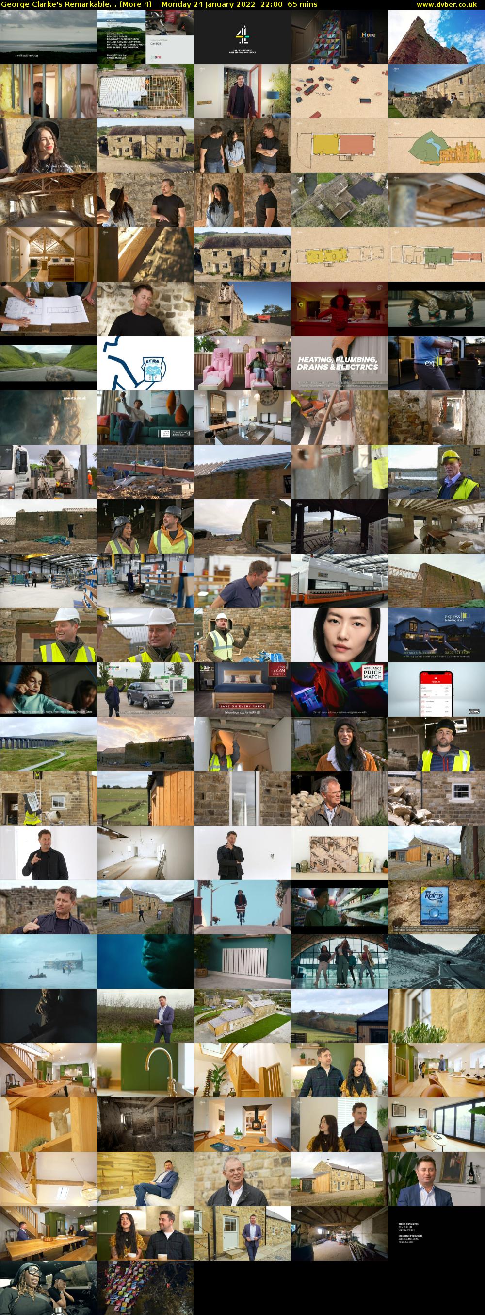George Clarke's Remarkable... (More 4) Monday 24 January 2022 22:00 - 23:05