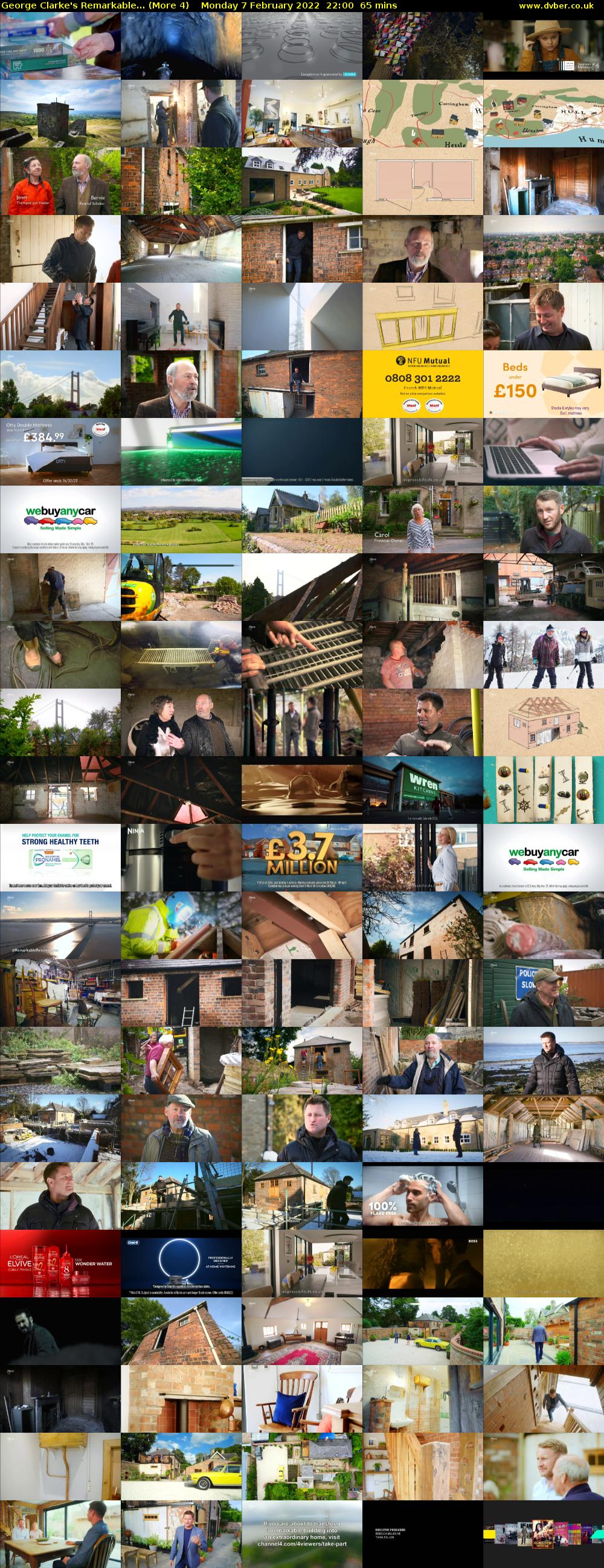 George Clarke's Remarkable... (More 4) Monday 7 February 2022 22:00 - 23:05