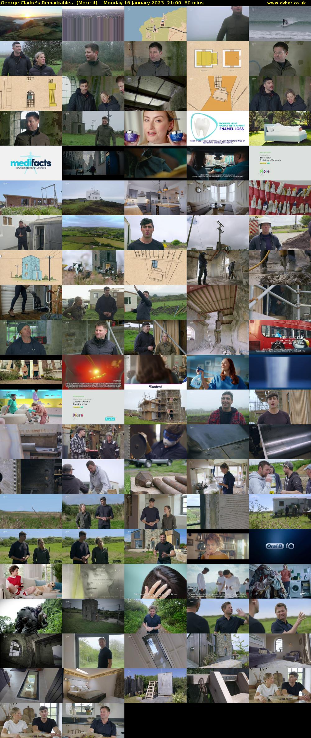 George Clarke's Remarkable... (More 4) Monday 16 January 2023 21:00 - 22:00