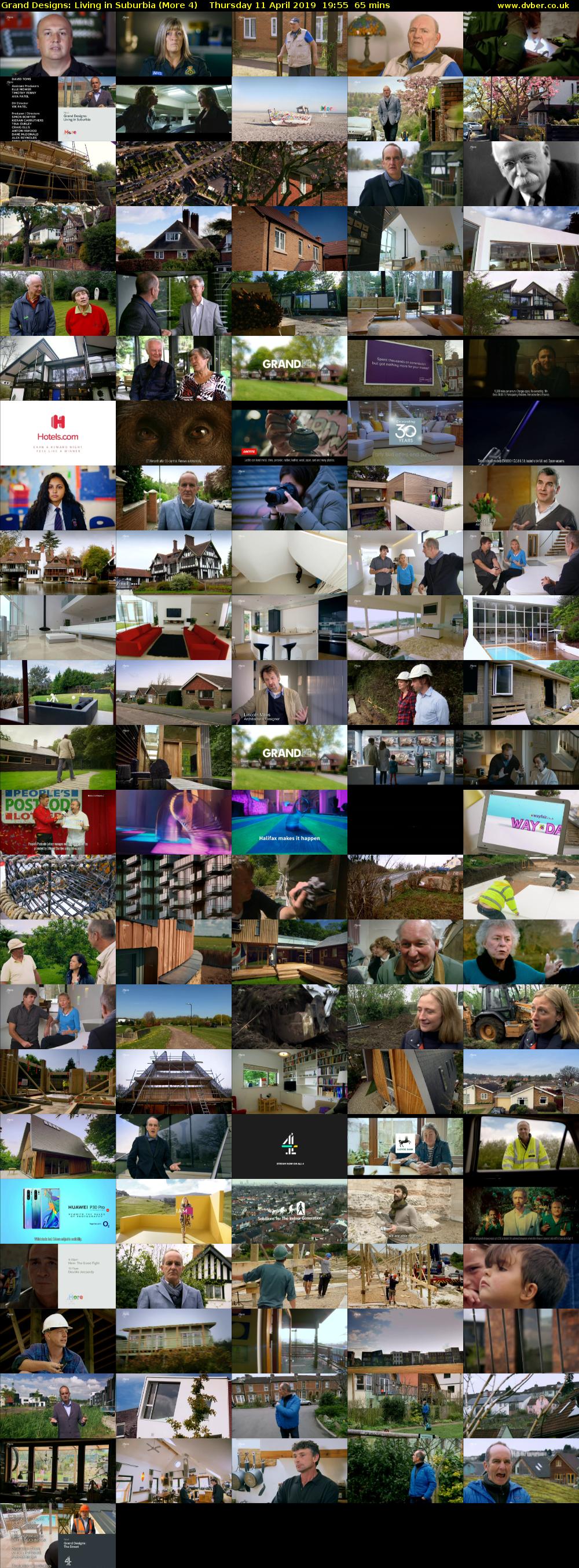 Grand Designs: Living in Suburbia (More 4) Thursday 11 April 2019 19:55 - 21:00