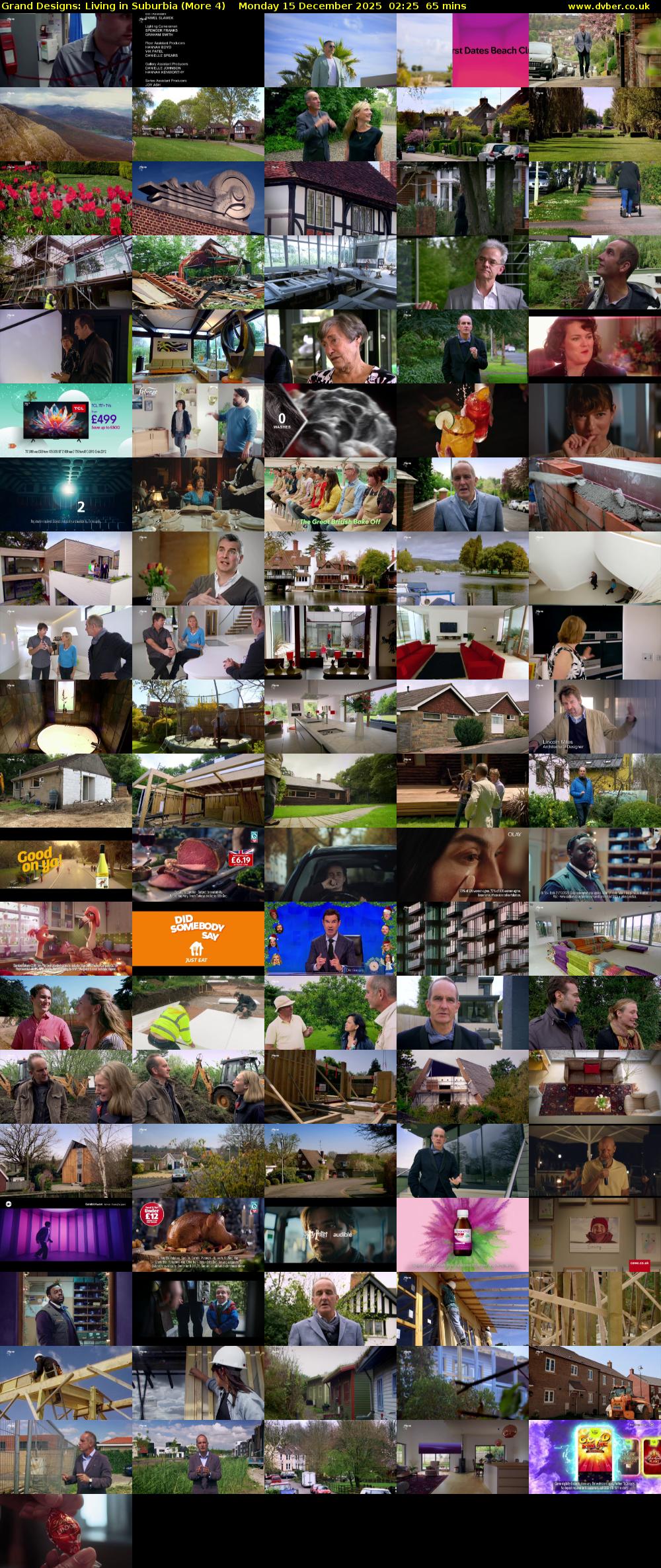Grand Designs: Living in Suburbia (More 4) Monday 15 December 2025 02:25 - 03:30