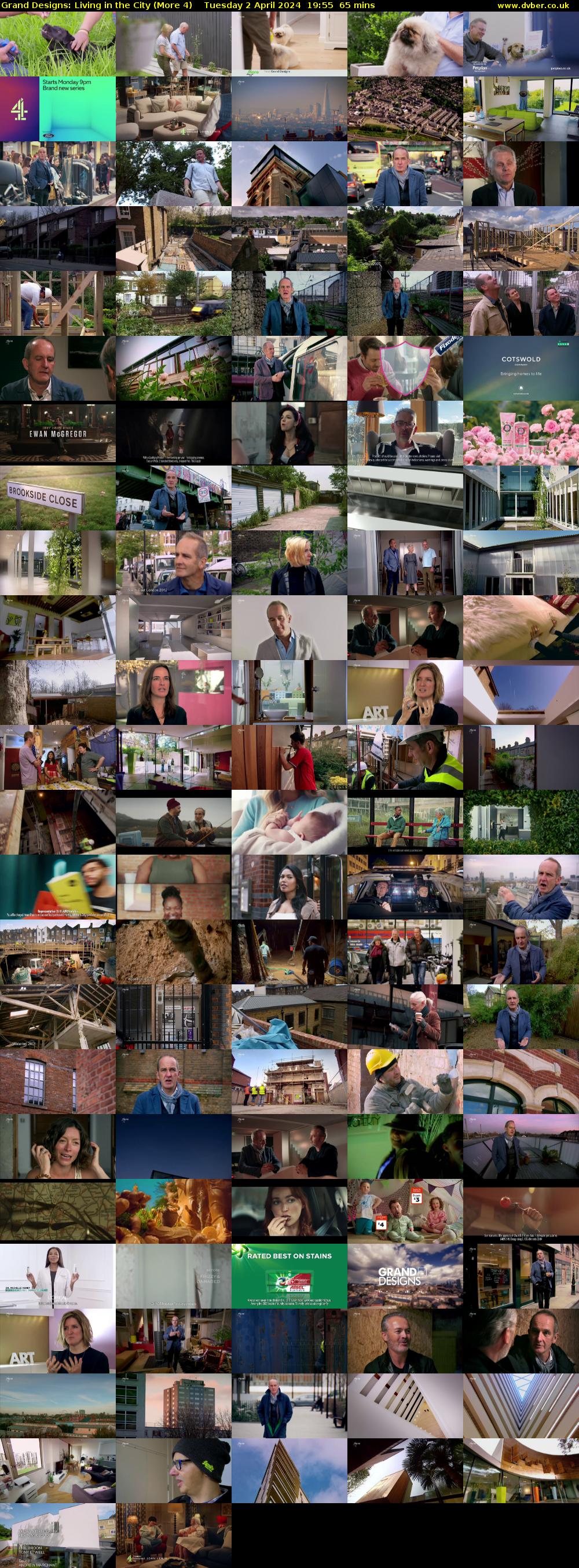 Grand Designs: Living in the City (More 4) Tuesday 2 April 2024 19:55 - 21:00