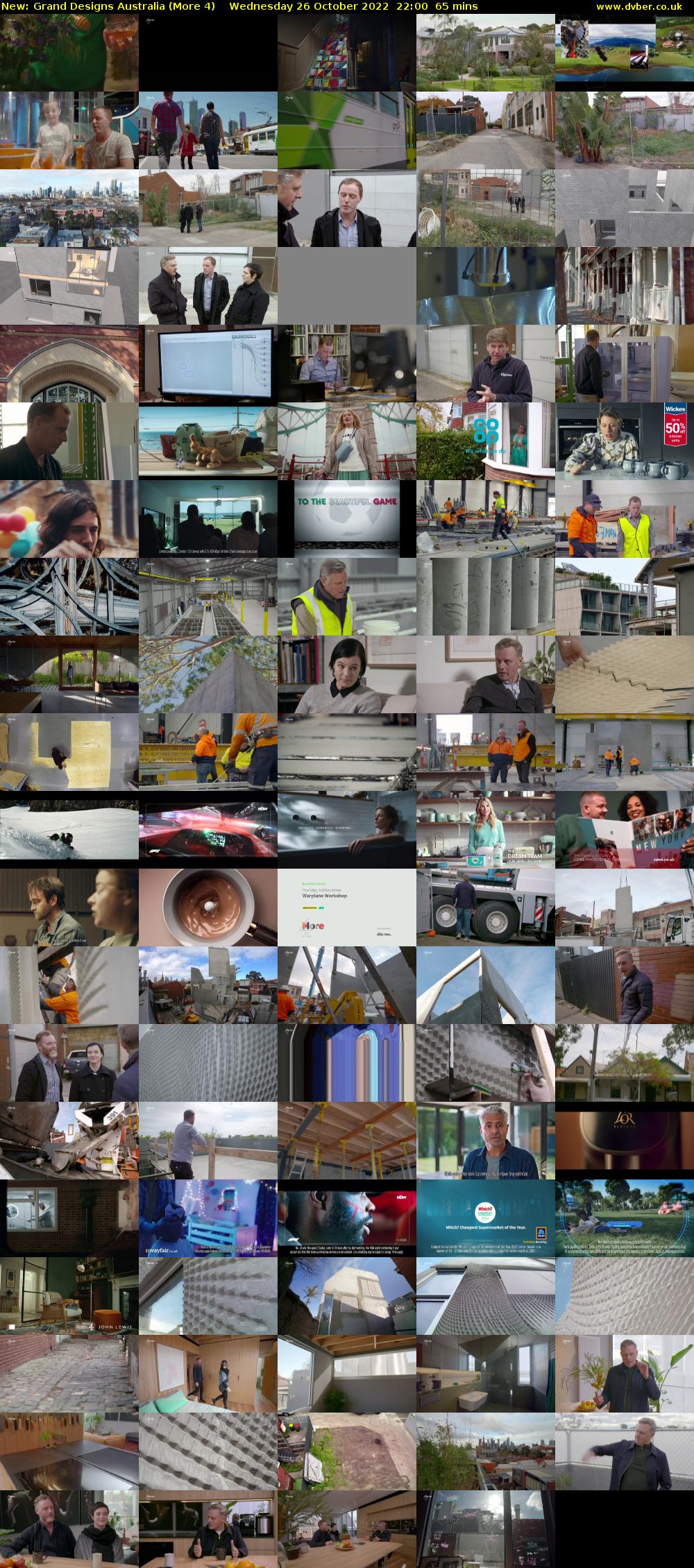 Grand Designs Australia (More 4) Wednesday 26 October 2022 22:00 - 23:05