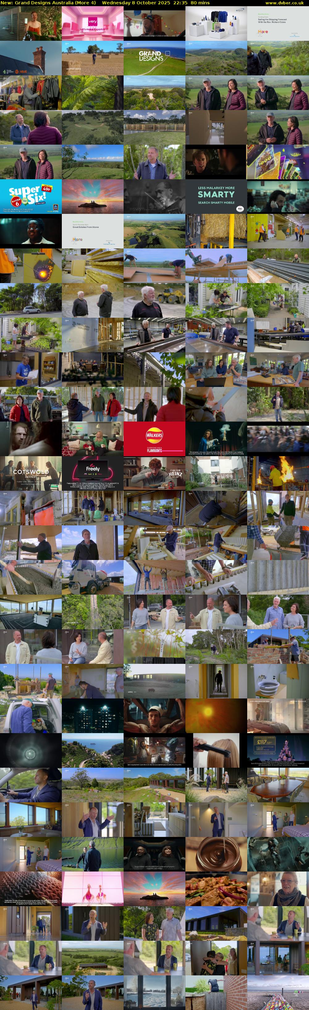 Grand Designs Australia (More 4) Wednesday 8 October 2025 22:35 - 23:55