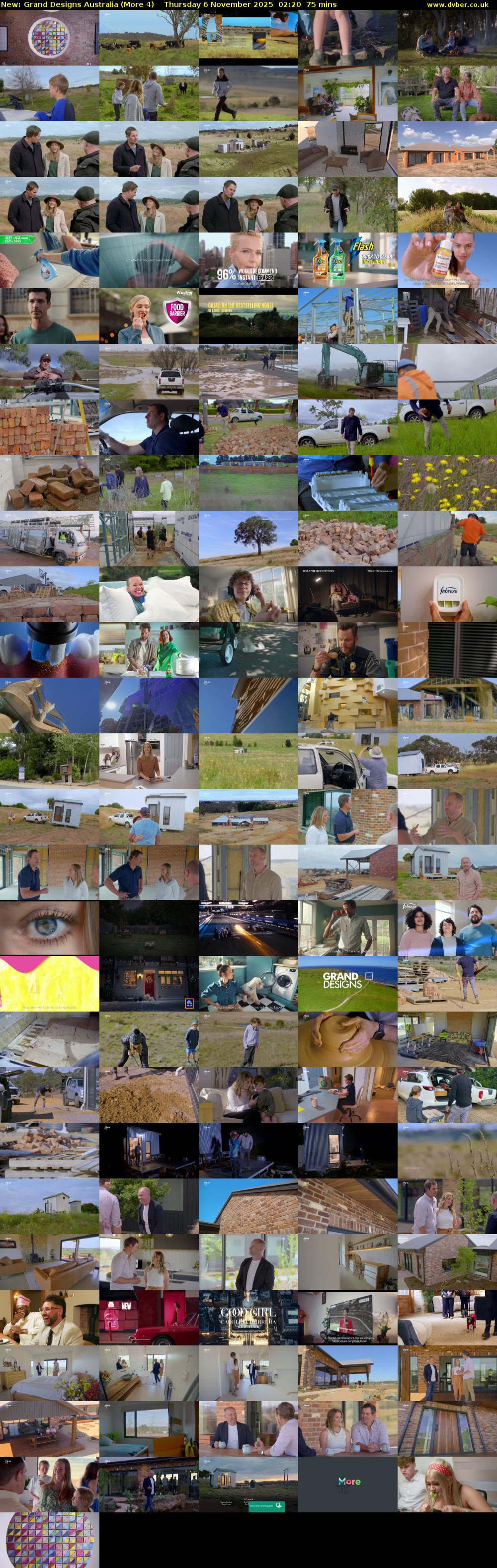 Grand Designs Australia (More 4) Thursday 6 November 2025 02:20 - 03:35