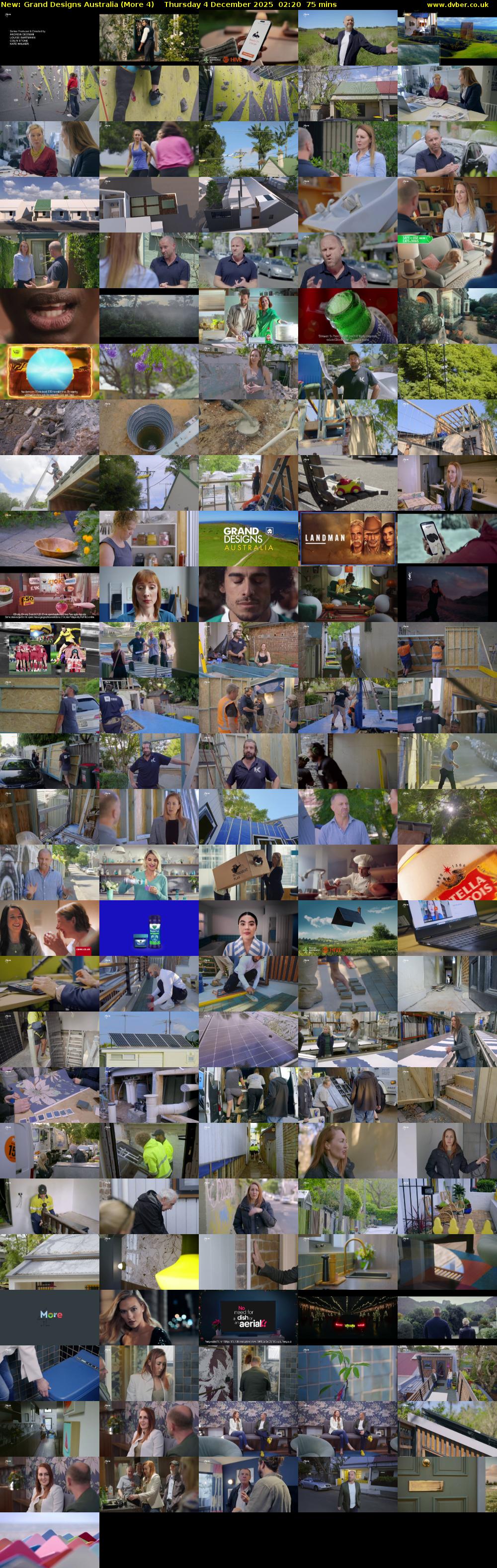 Grand Designs Australia (More 4) Thursday 4 December 2025 02:20 - 03:35