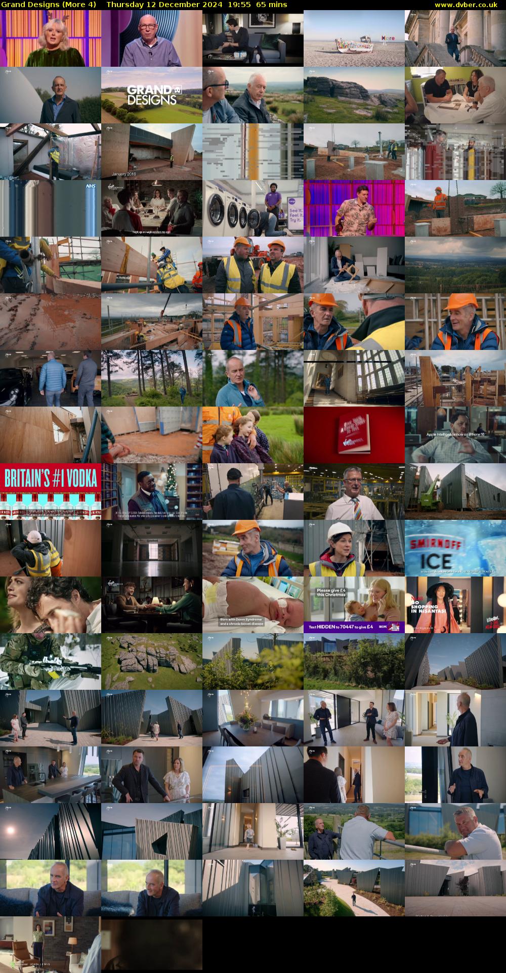 Grand Designs (More 4) Thursday 12 December 2024 19:55 - 21:00