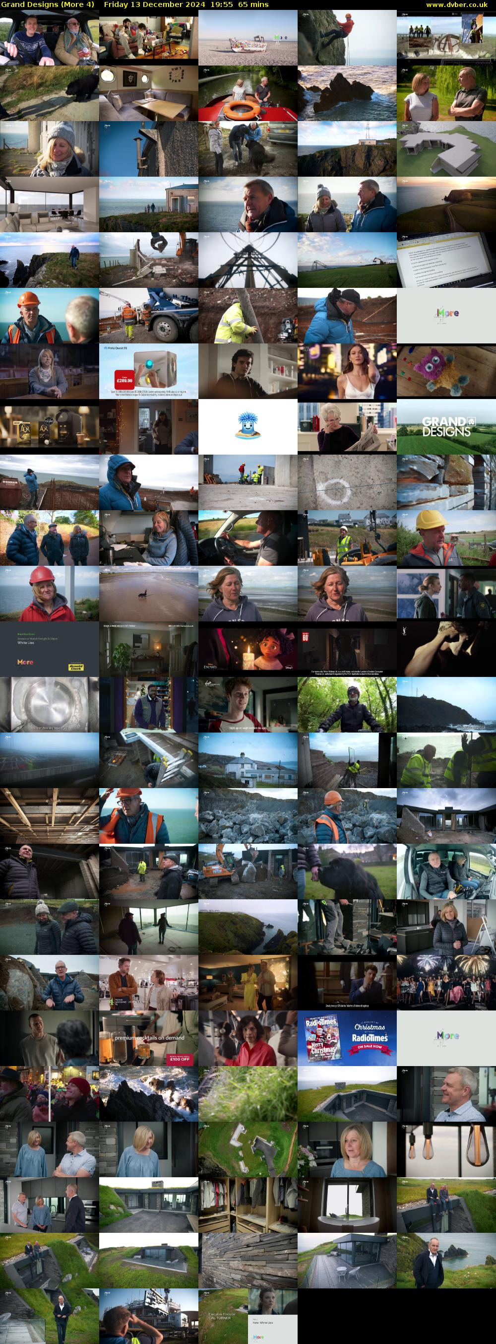 Grand Designs (More 4) Friday 13 December 2024 19:55 - 21:00