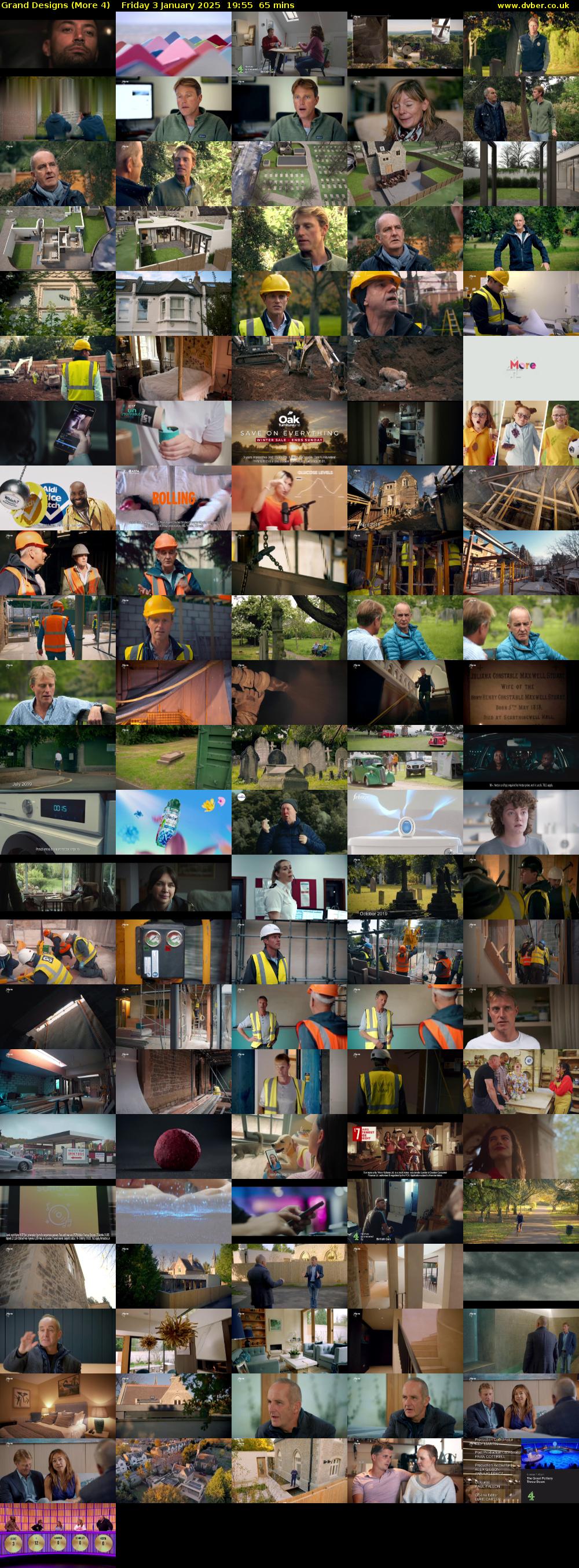 Grand Designs (More 4) Friday 3 January 2025 19:55 - 21:00