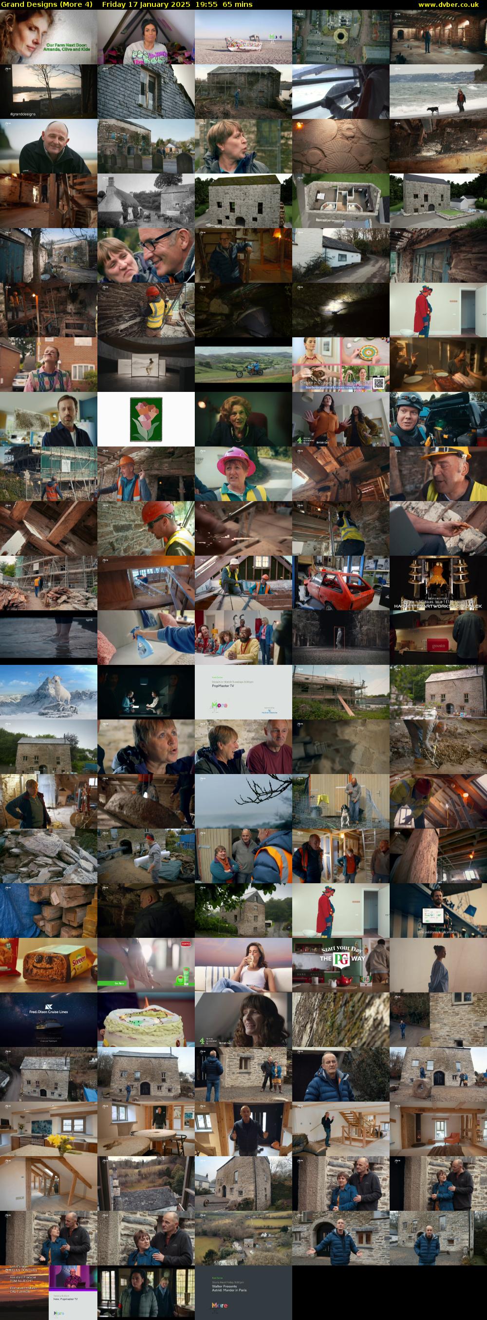 Grand Designs (More 4) Friday 17 January 2025 19:55 - 21:00