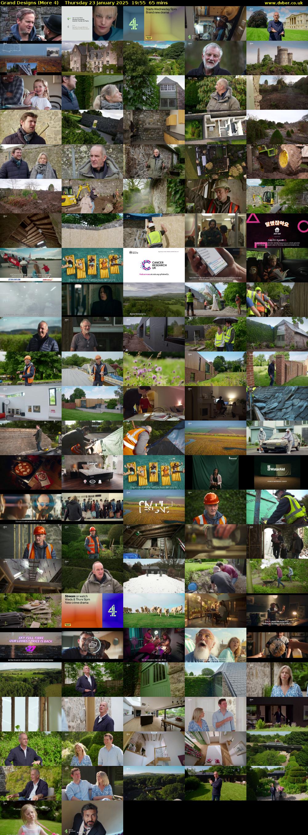 Grand Designs (More 4) Thursday 23 January 2025 19:55 - 21:00