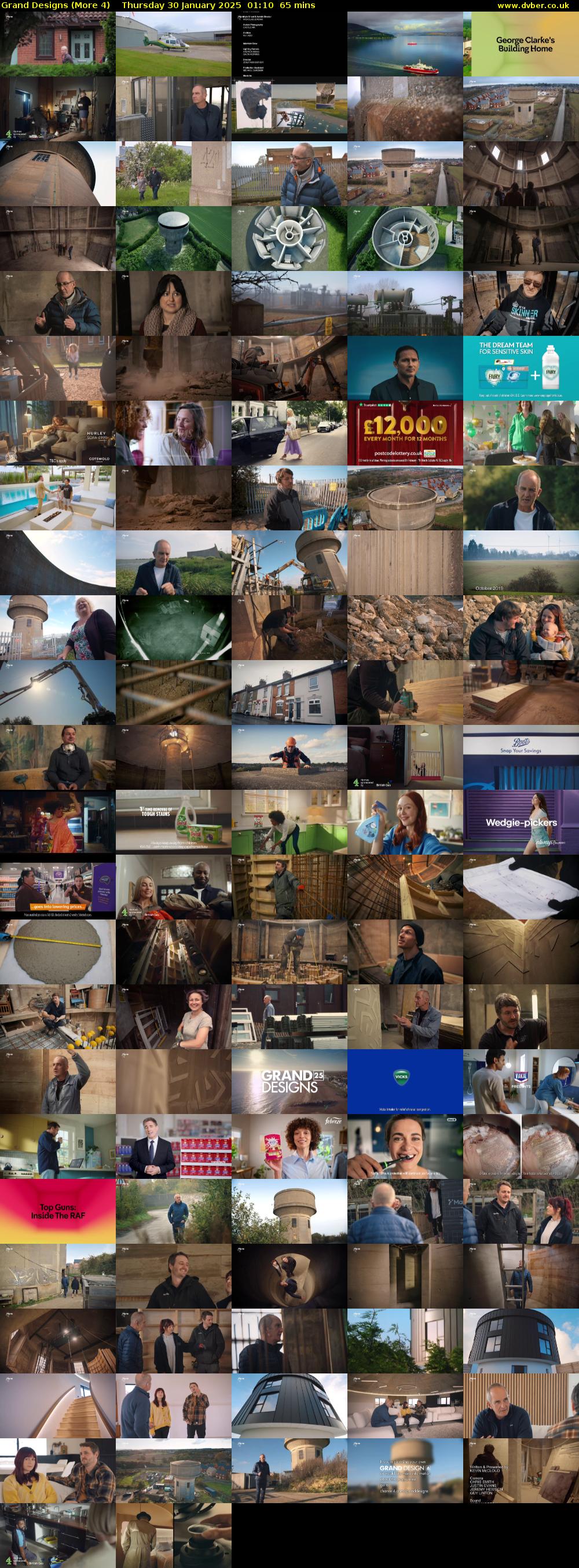 Grand Designs (More 4) Thursday 30 January 2025 01:10 - 02:15