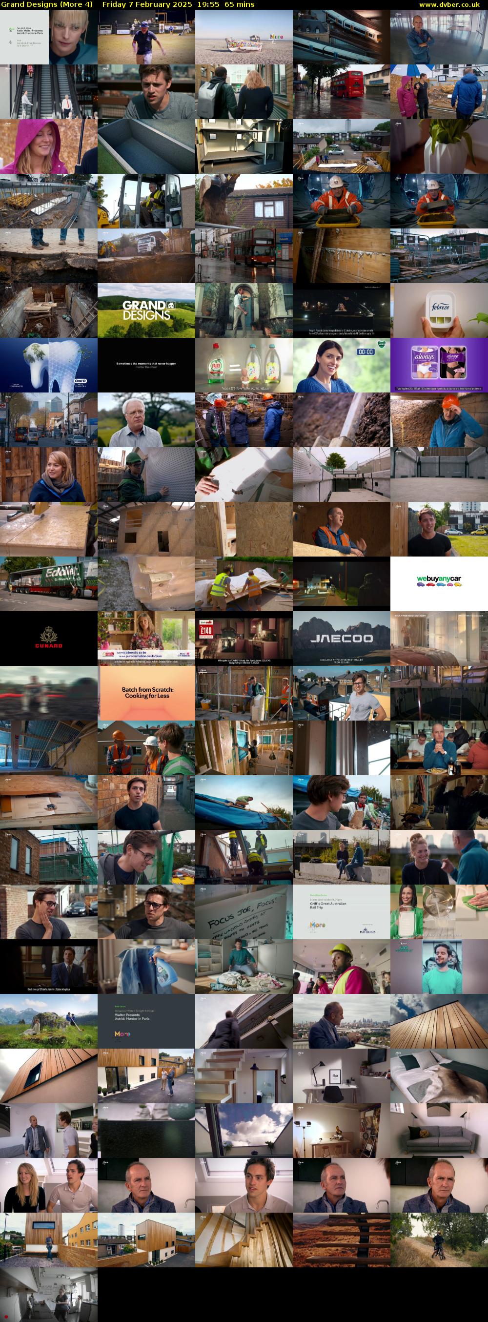 Grand Designs (More 4) Friday 7 February 2025 19:55 - 21:00