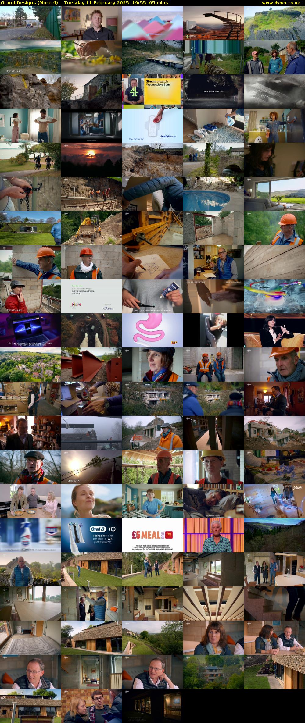 Grand Designs (More 4) Tuesday 11 February 2025 19:55 - 21:00