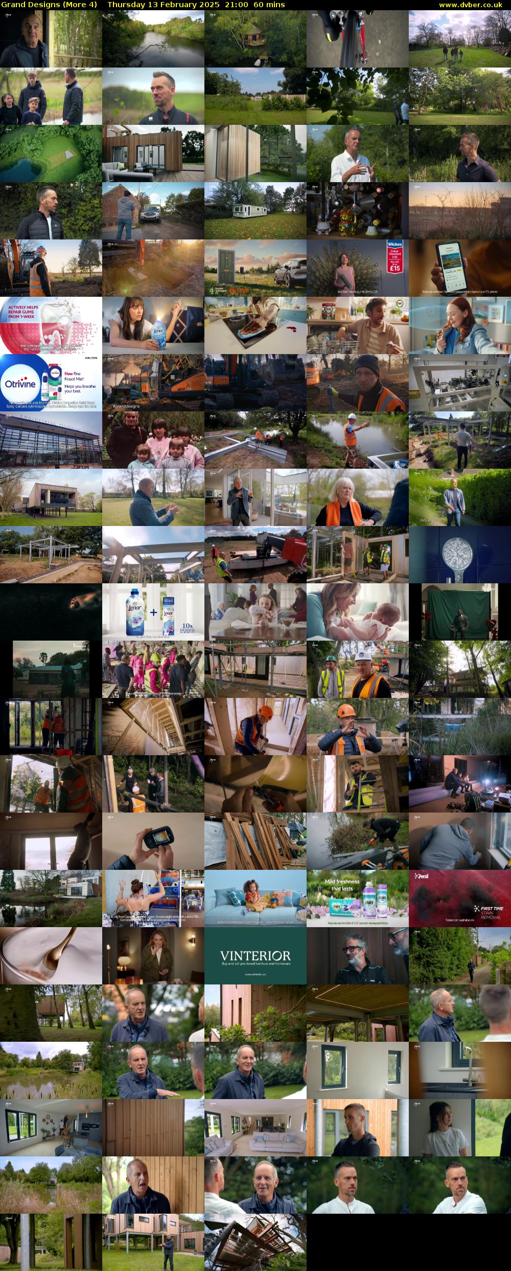 Grand Designs (More 4) Thursday 13 February 2025 21:00 - 22:00