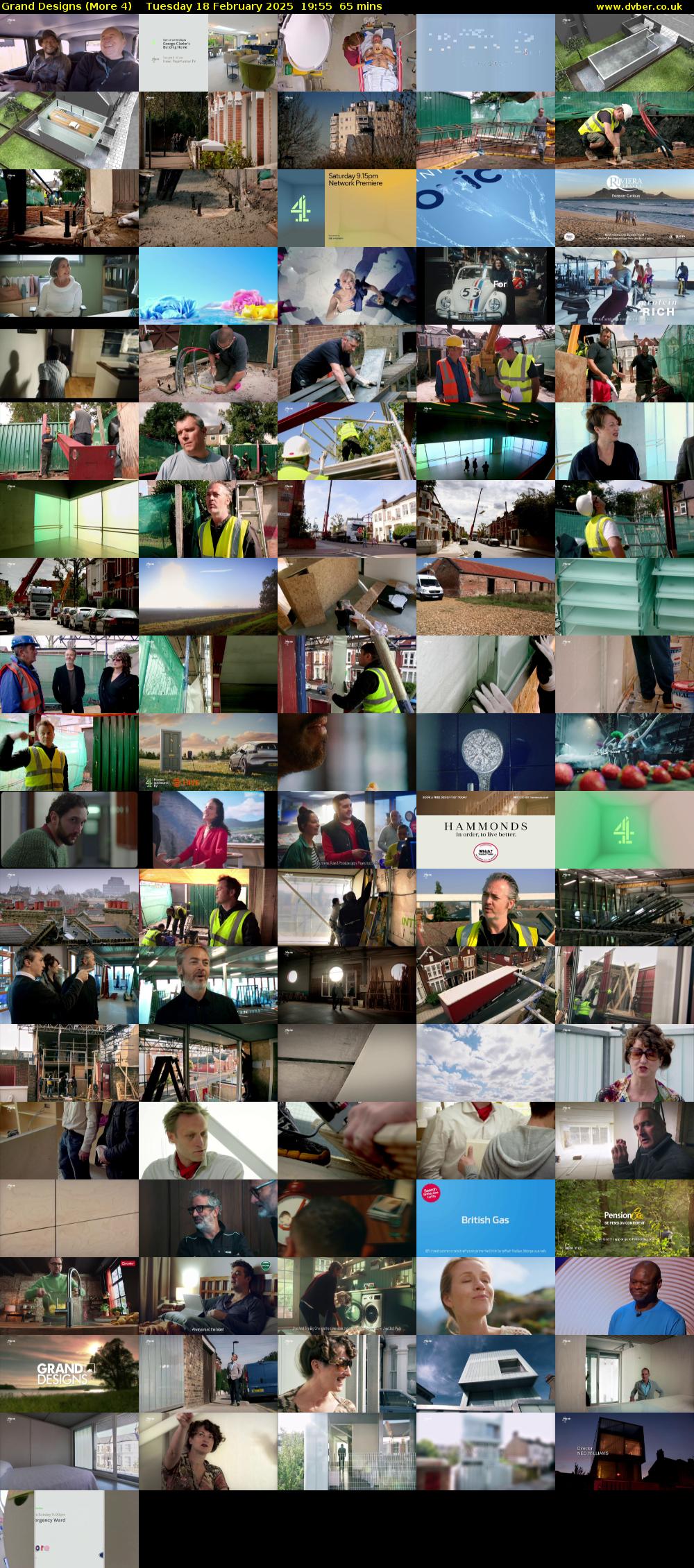 Grand Designs (More 4) Tuesday 18 February 2025 19:55 - 21:00