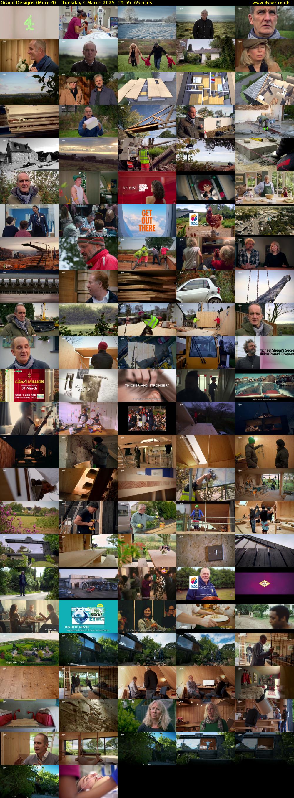 Grand Designs (More 4) Tuesday 4 March 2025 19:55 - 21:00