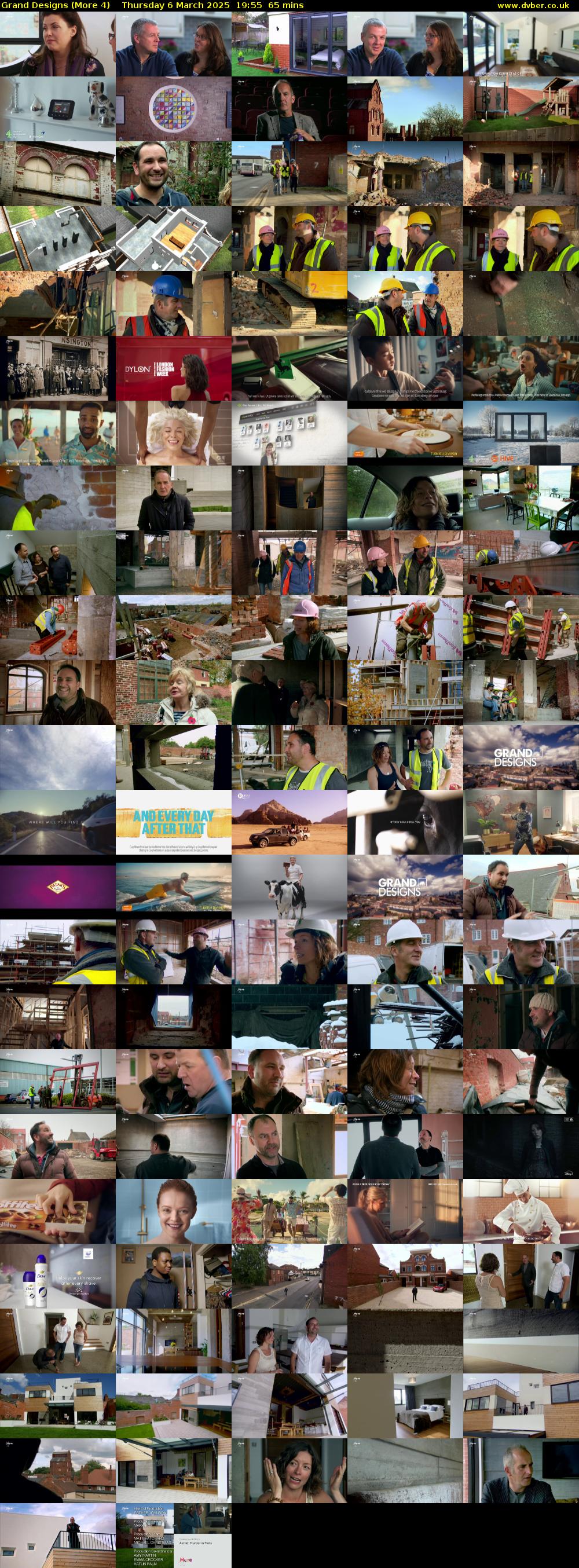 Grand Designs (More 4) Thursday 6 March 2025 19:55 - 21:00