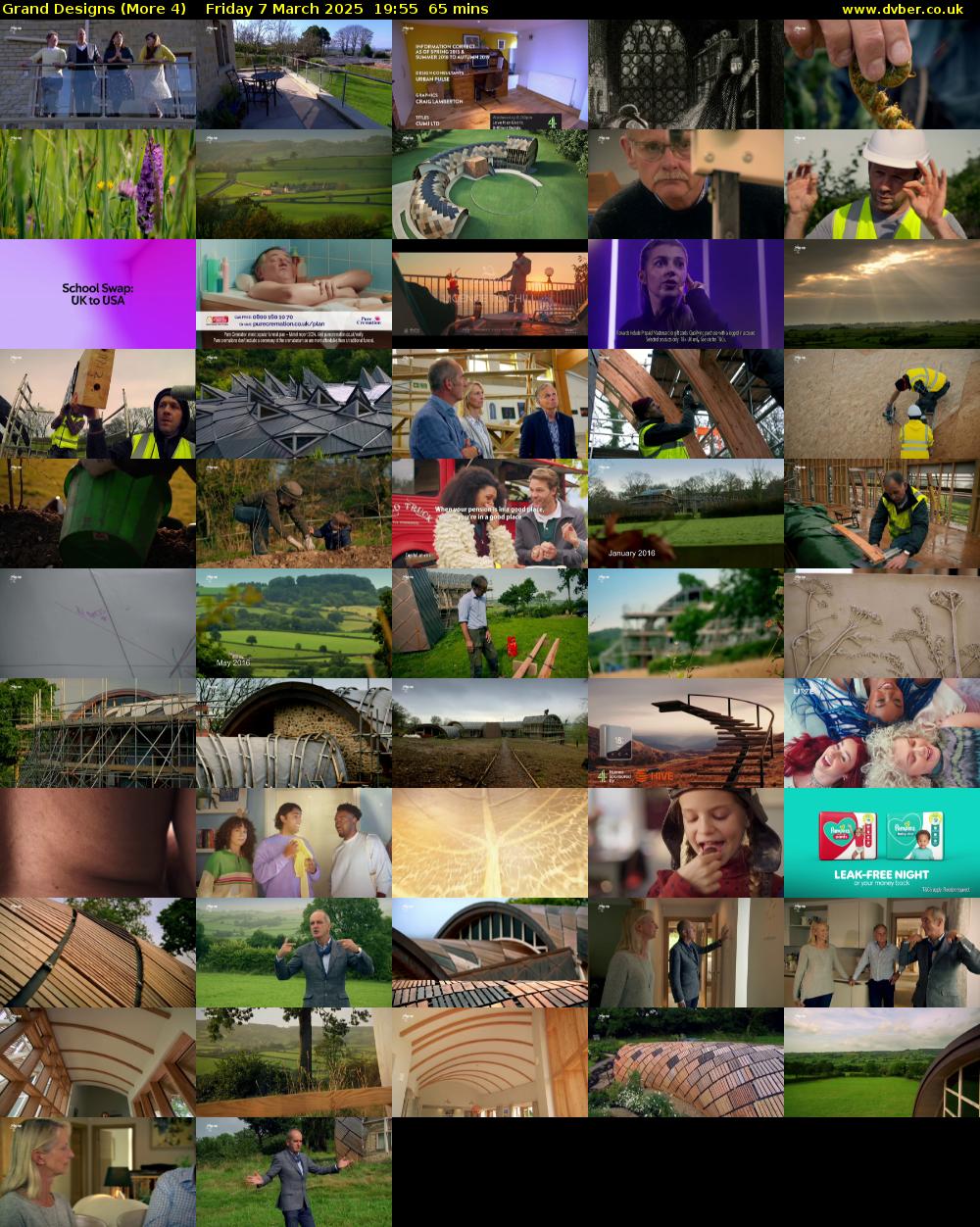 Grand Designs (More 4) Friday 7 March 2025 19:55 - 21:00