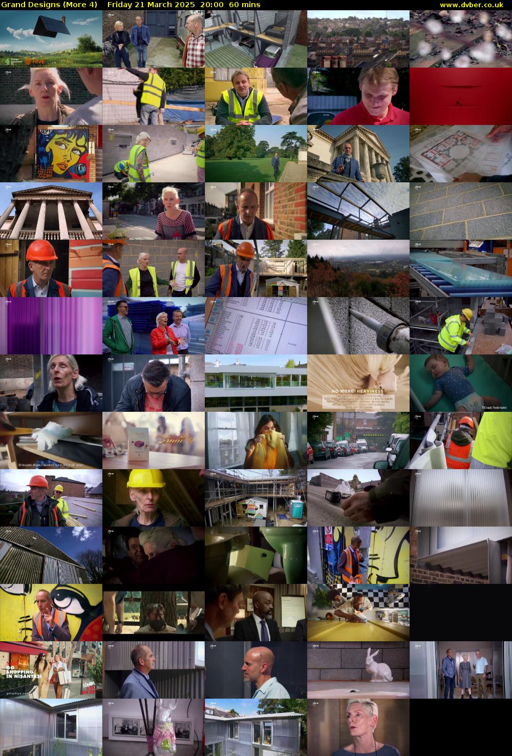 Grand Designs (More 4) Friday 21 March 2025 20:00 - 21:00